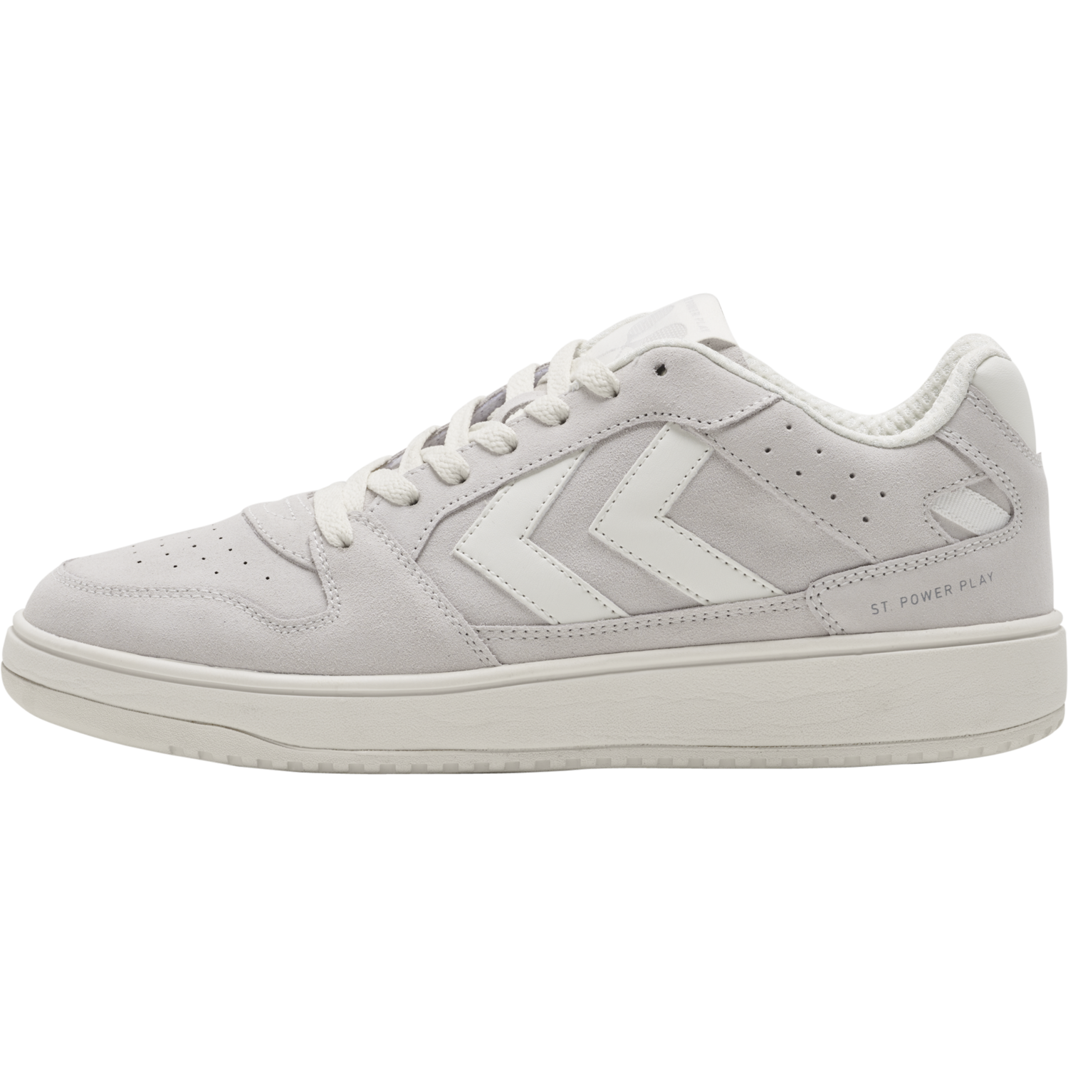 ST. POWER PLAY SUEDE, MARSHMALLOW, packshot