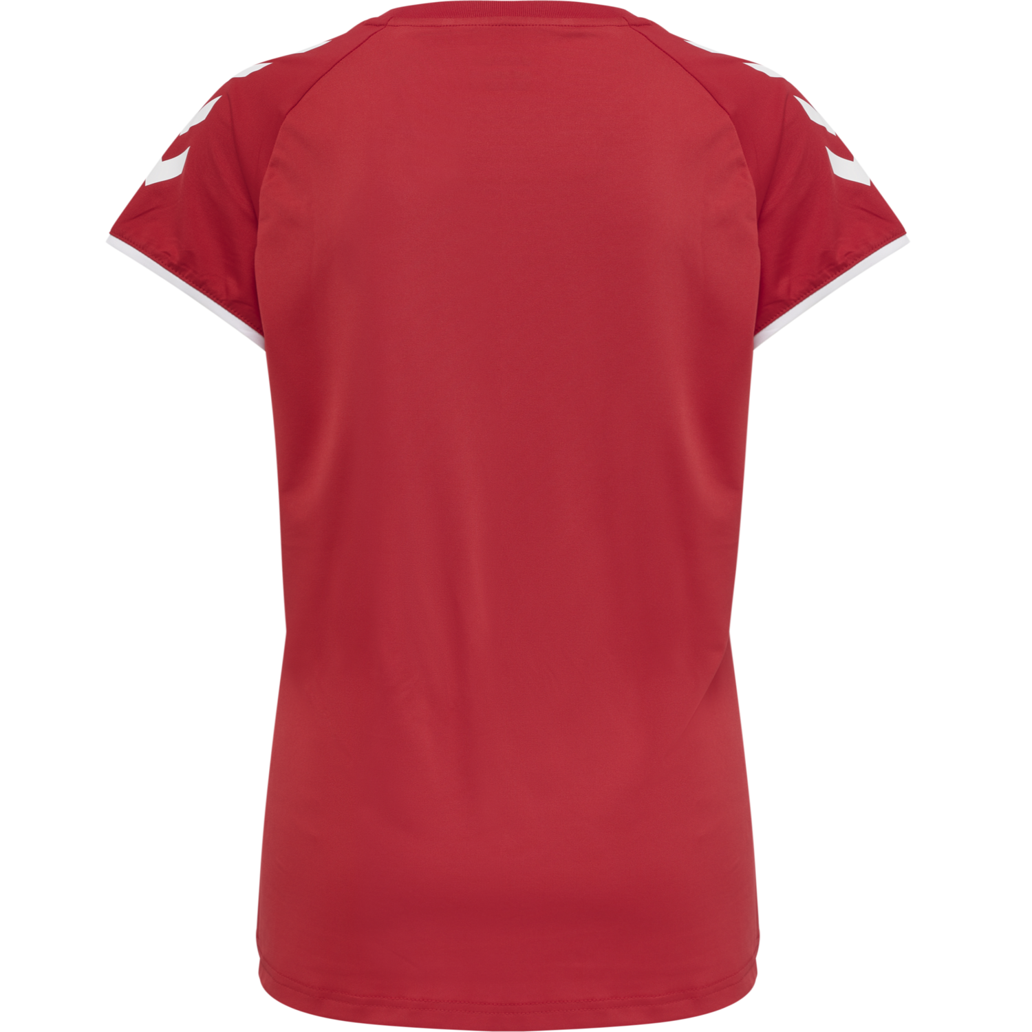 hmlCORE VOLLEY STRETCH TEE WO, TRUE RED, packshot