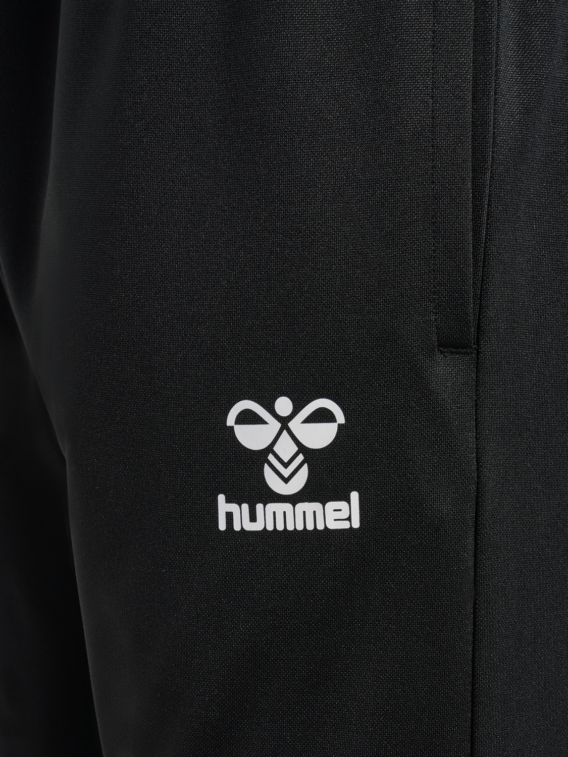 hmlESSENTIAL TRAINING PANTS, BLACK, packshot