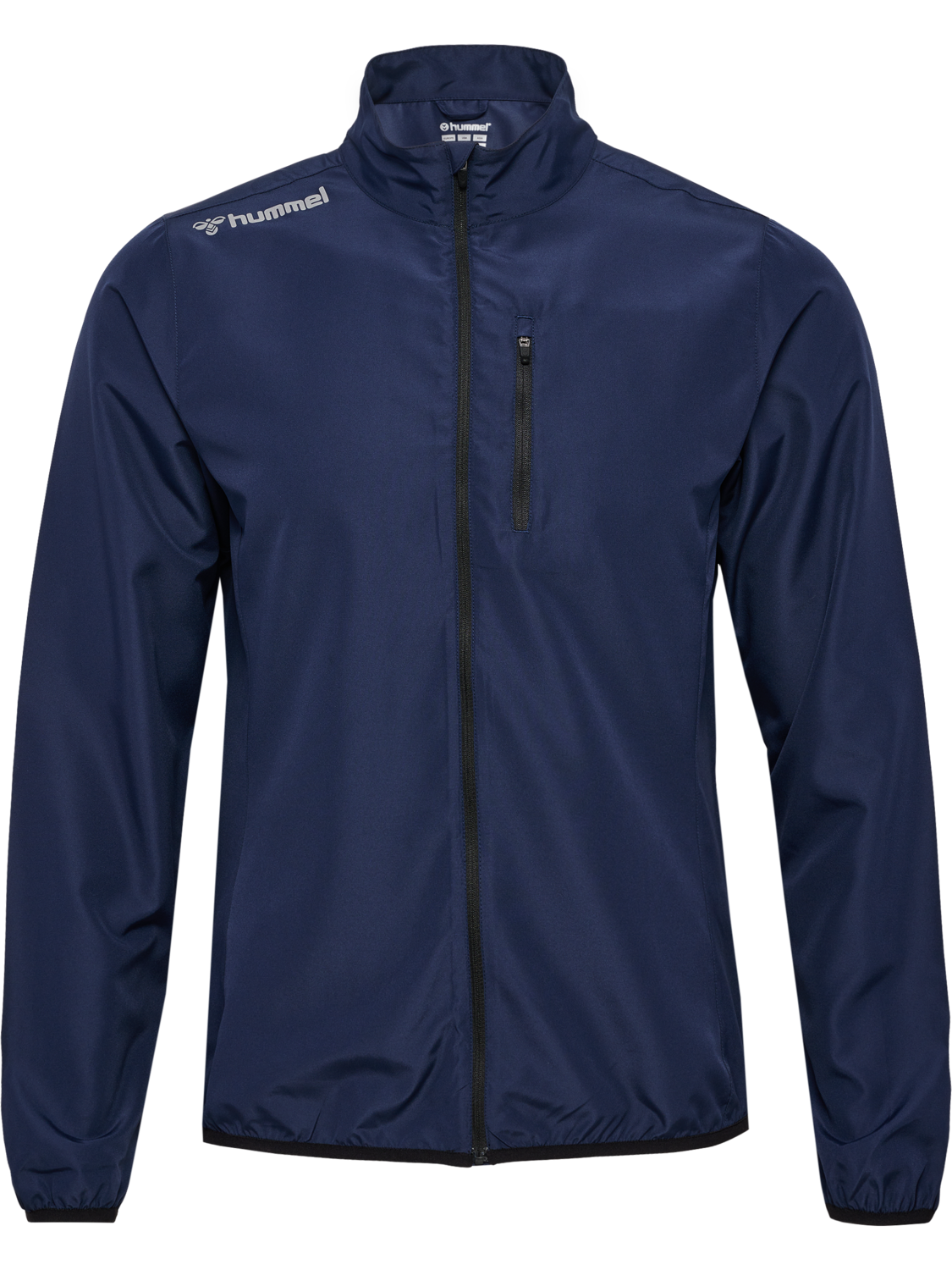 hmlRUN JACKET, BLACK IRIS, packshot