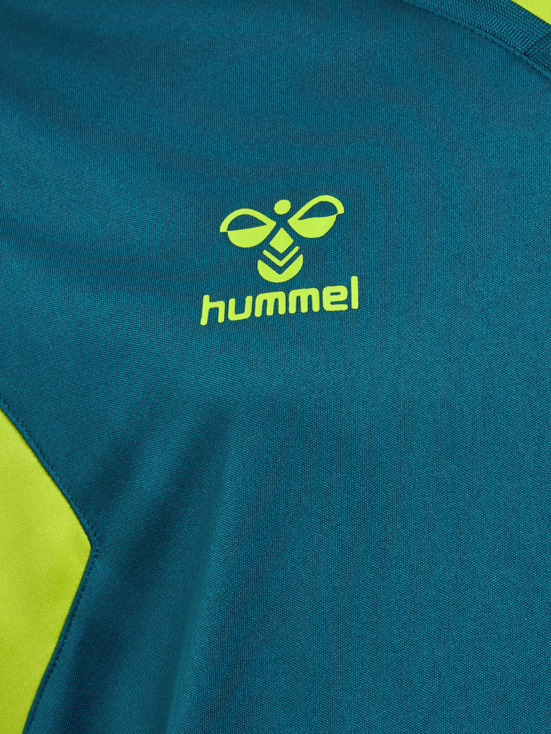 hmlAUTHENTIC PL JERSEY S/S KIDS, BLUE CORAL/SULPHUR SPRING, packshot