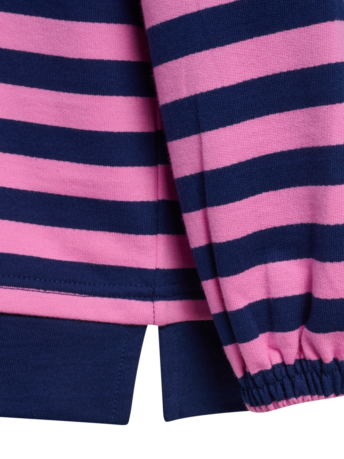 hmlJR CONELLY BOXY CONTRAST HOODIE, MEDIEVAL BLUE, packshot