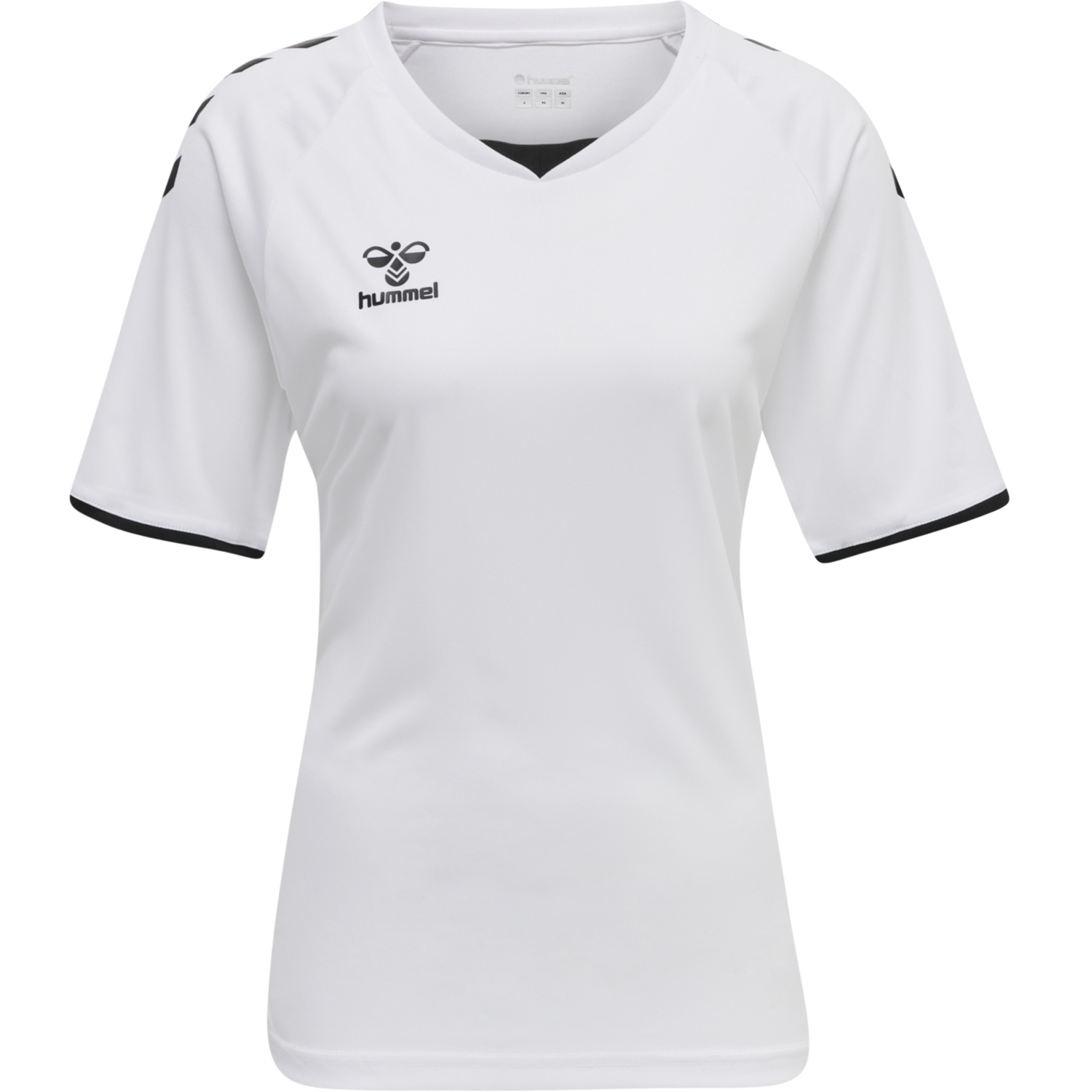 hmlCORE VOLLEY TEE WO, WHITE, packshot