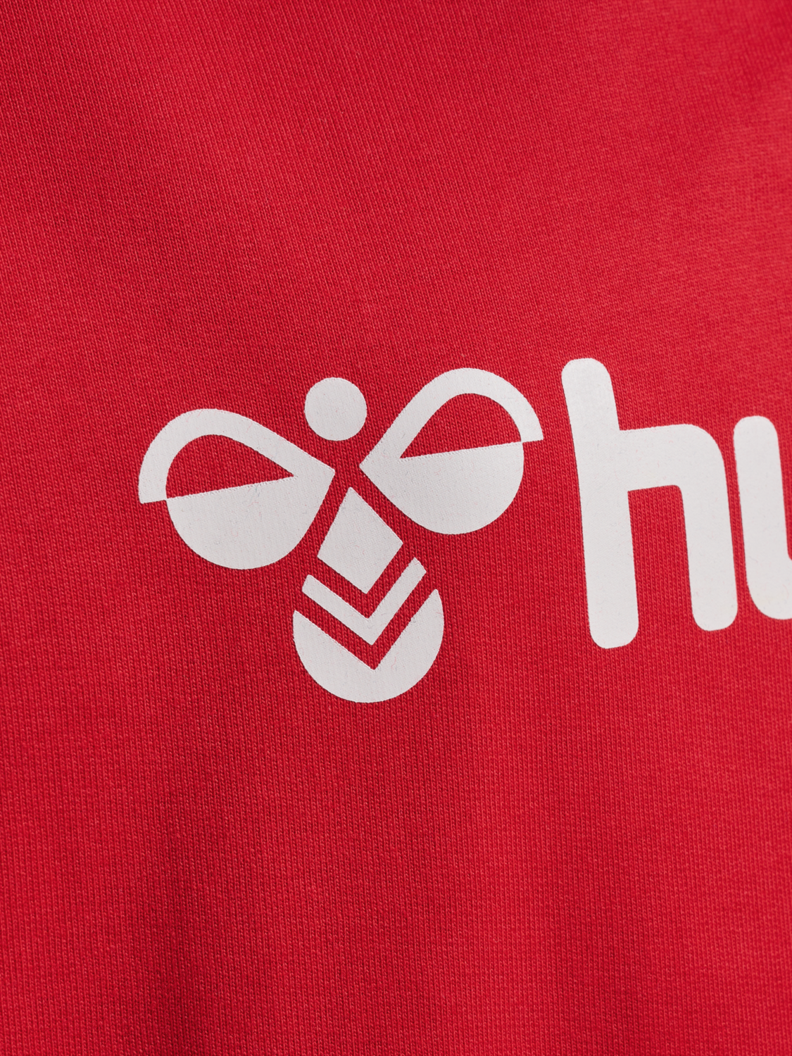 hmlGO 2.0 LOGO HOODIE KIDS, TRUE RED, packshot