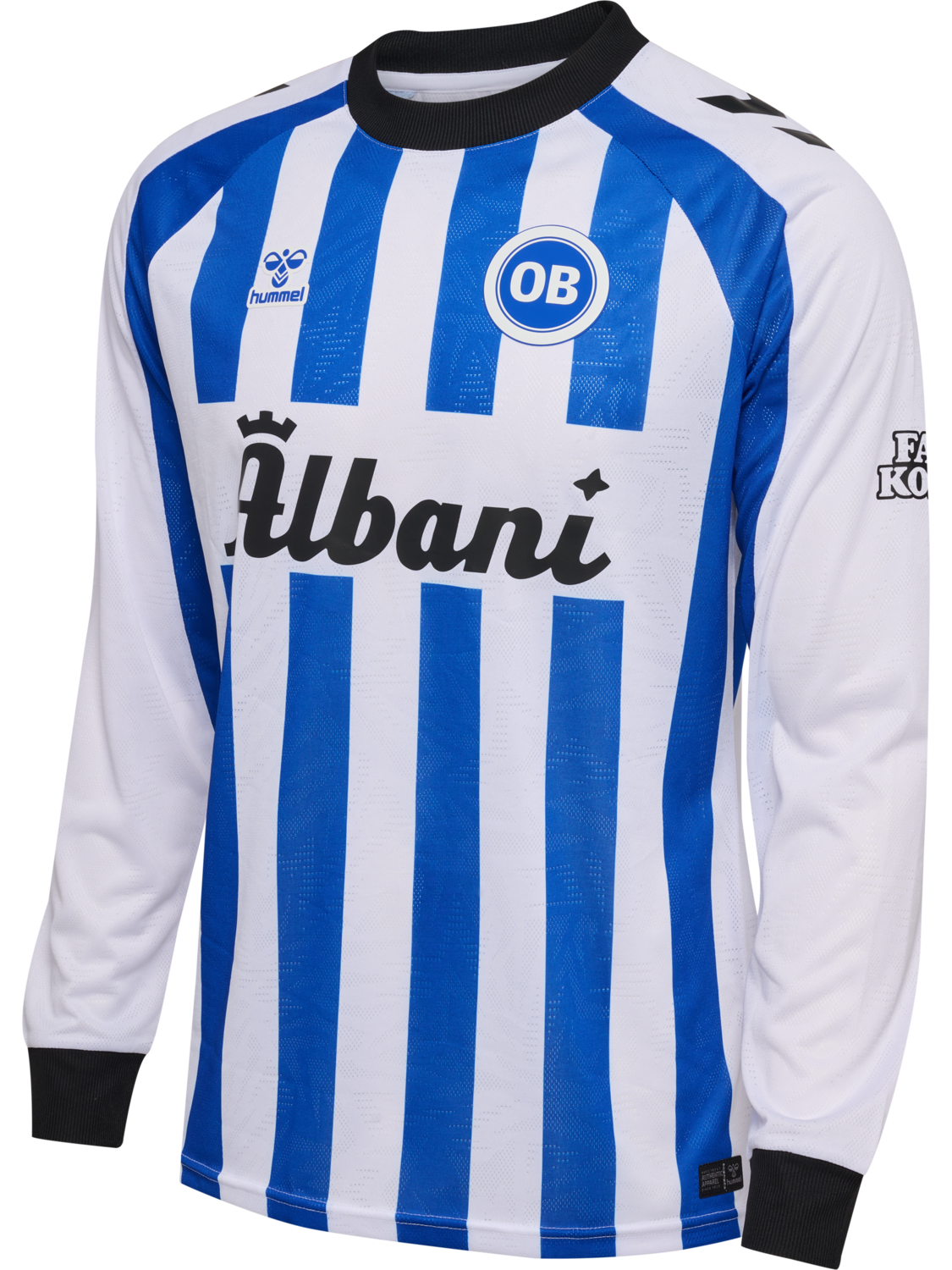 OB 26/27 HOME JERSEY L/S, BLUE, packshot