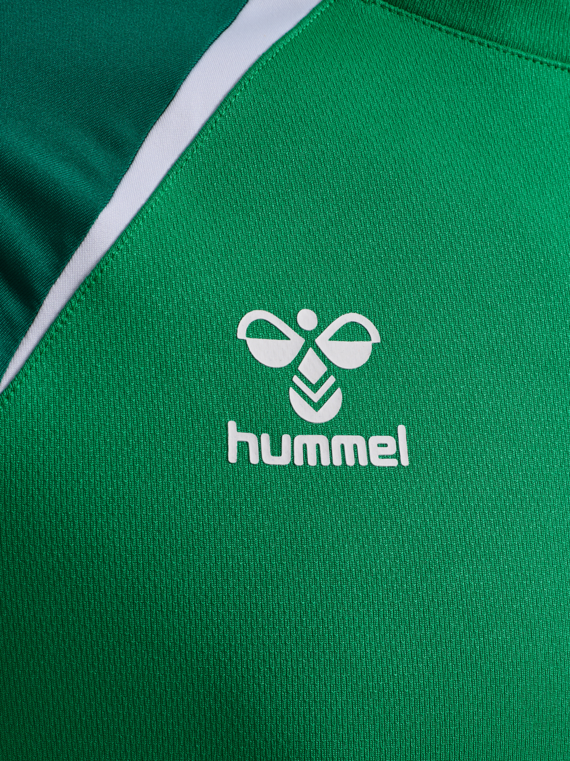 hmlLEAD 2.0 CREW SWEAT, JELLY BEAN/EVERGREEN, packshot