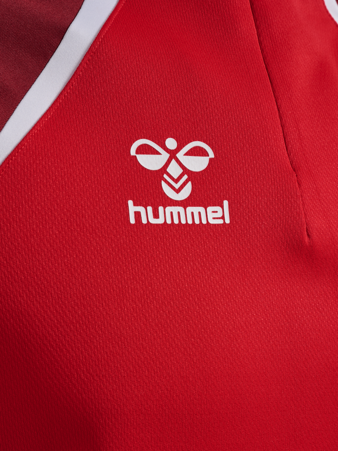 hmlLEAD 2.0 HALF ZIP, TRUE RED/MAROON, packshot