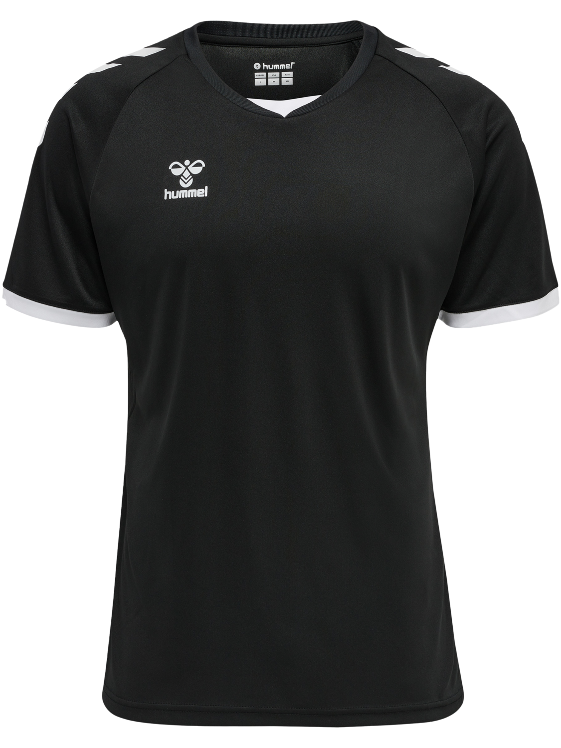 hmlCORE VOLLEY TEE, BLACK, packshot