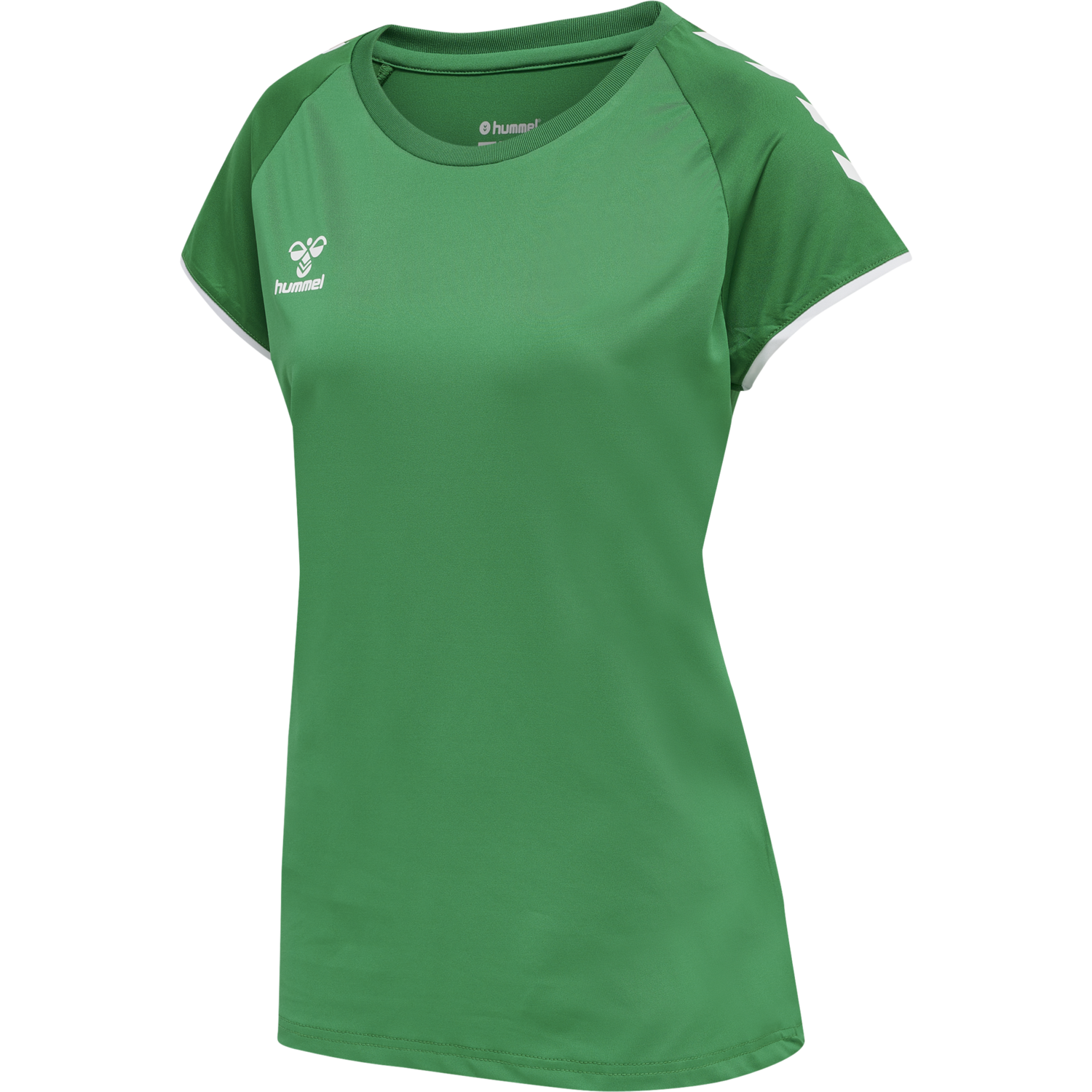 hmlCORE VOLLEY STRETCH TEE WO, JELLY BEAN, packshot