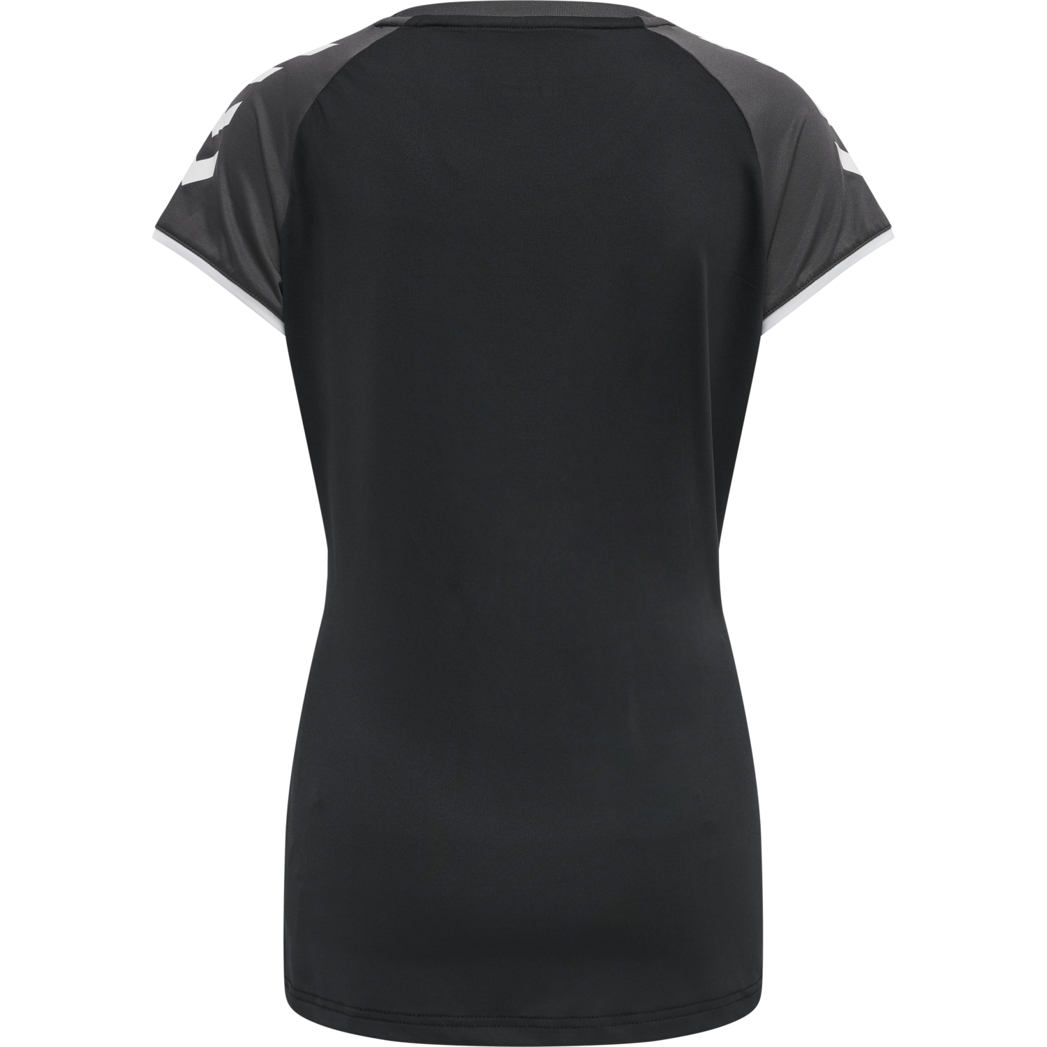 hmlCORE VOLLEY STRETCH TEE WO, BLACK, packshot
