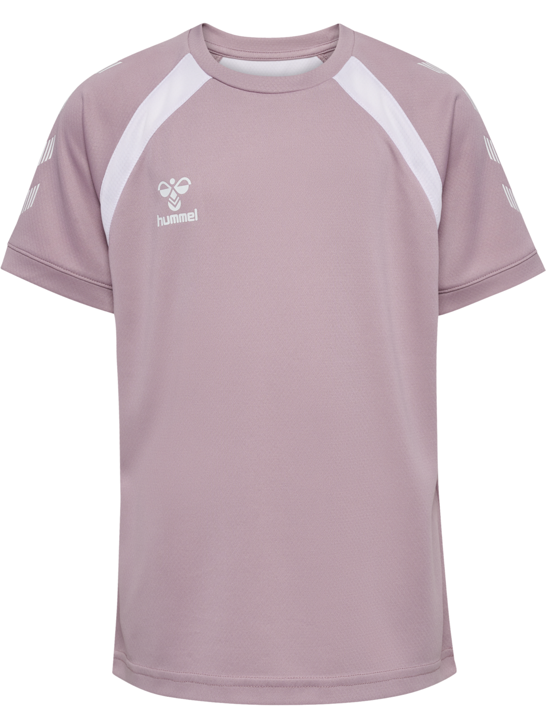 hmlJR LOGO T-SHIRT S/S, SEA FOG, packshot