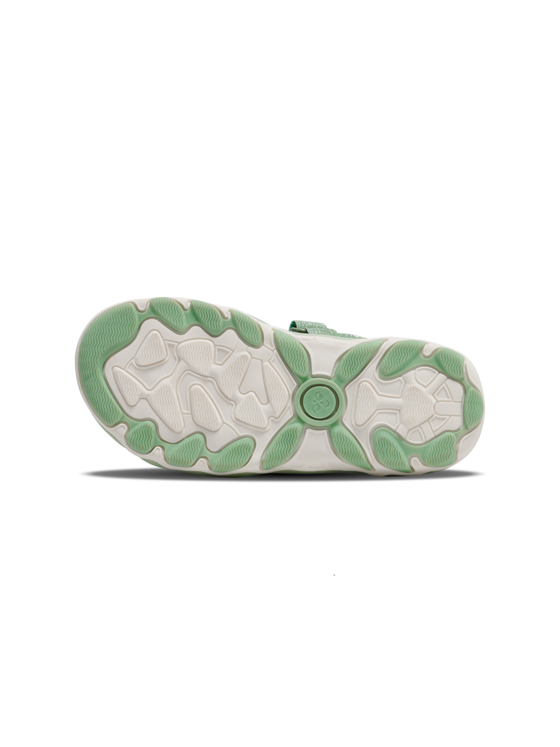 SANDAL GLITTER JR, FROSTY GREEN, packshot