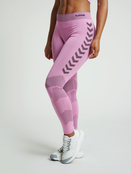 HUMMEL FIRST SEAMLESS TR TIGHTS W, COTTON CANDY, model