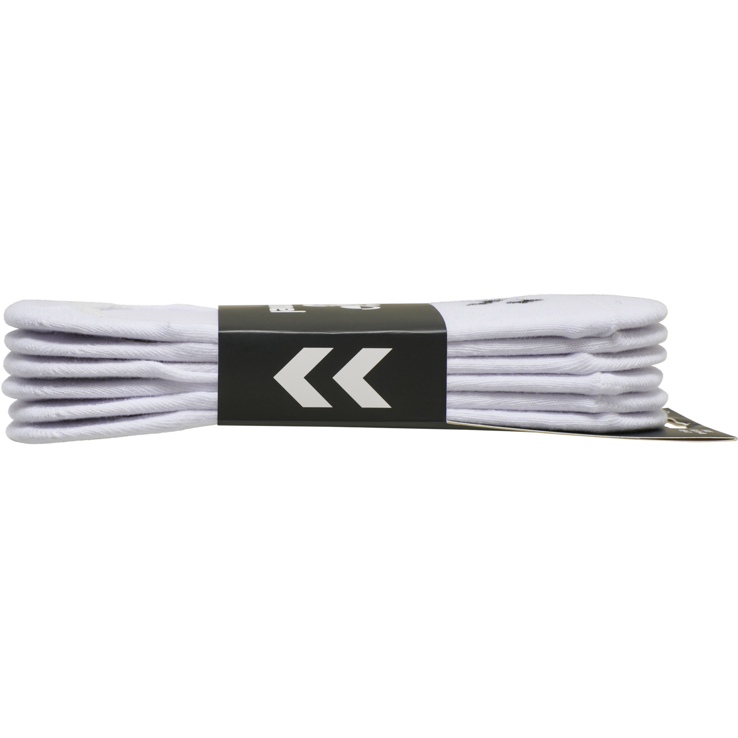 hmlCHEVRON 6-PACK NO SHOW SOCKS, WHITE, packshot