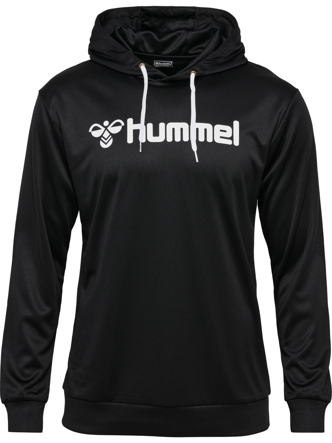hmlLOGO HOODIE, BLACK, packshot