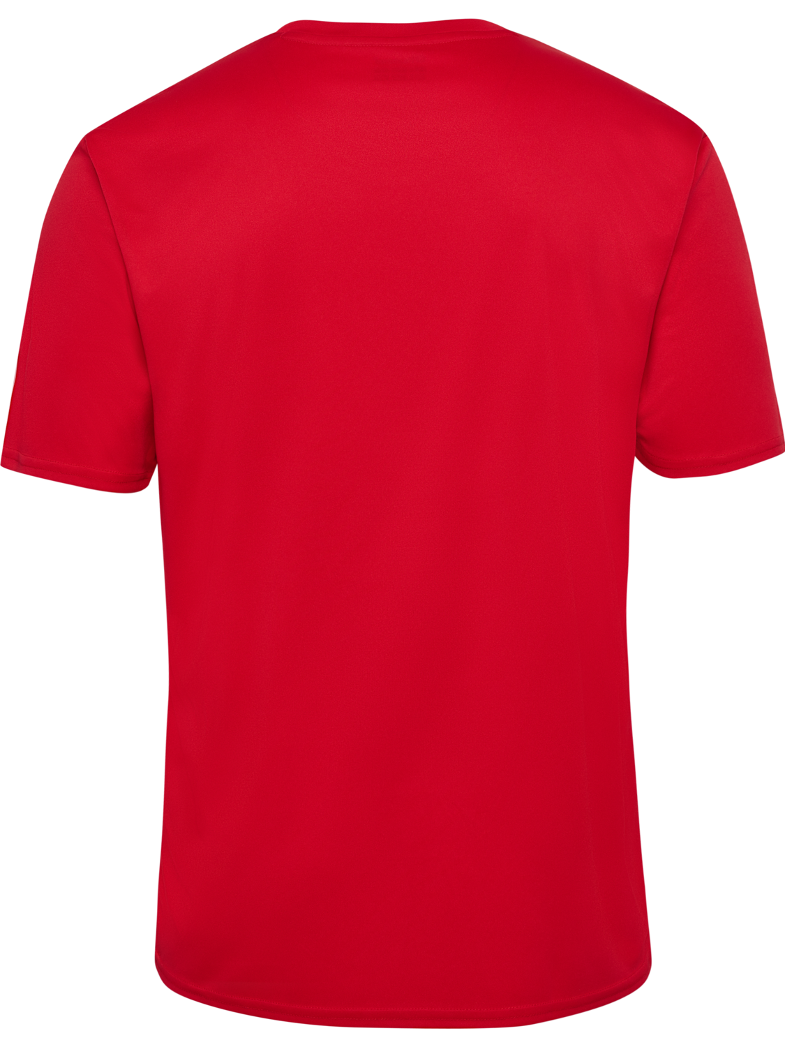 hmlESSENTIAL JERSEY S/S, TRUE RED, packshot