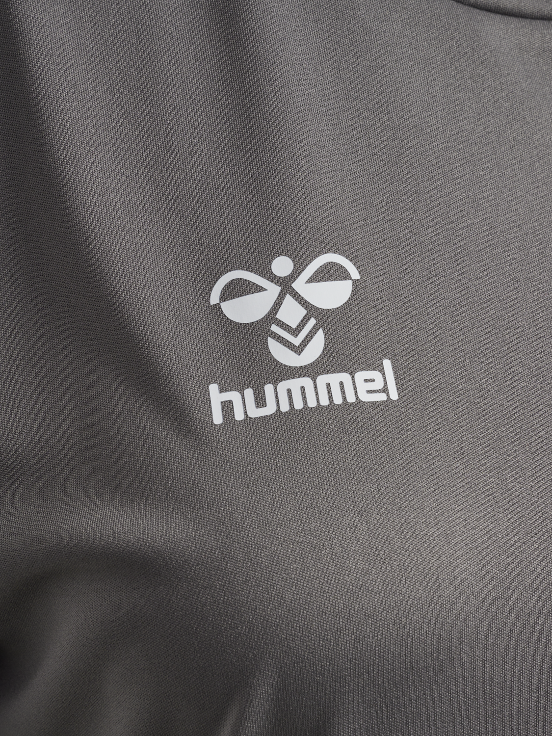 hmlESSENTIAL JERSEY S/S WOMAN, STEEL GRAY, packshot