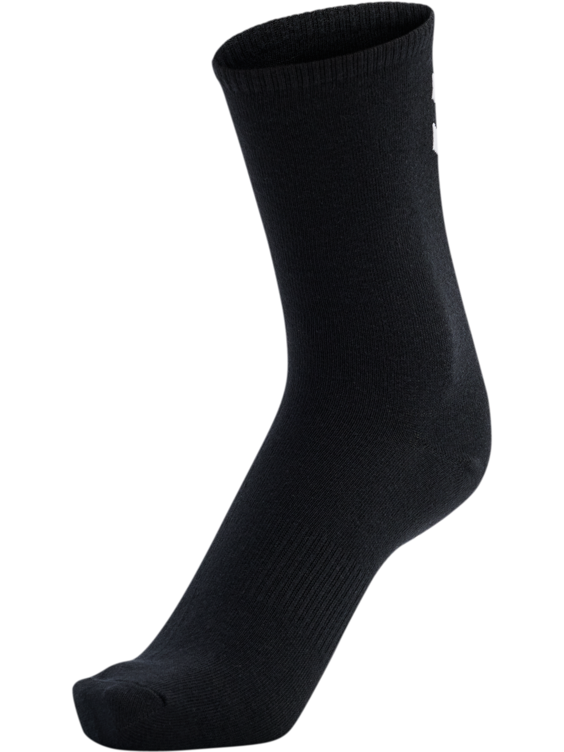 hmlCHEVRON 3-PACK SOCKS, BLACK, packshot