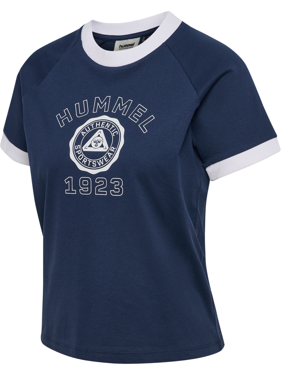 hmlPULSE RINGER W T-SHIRT S/S, DRESS BLUES, packshot