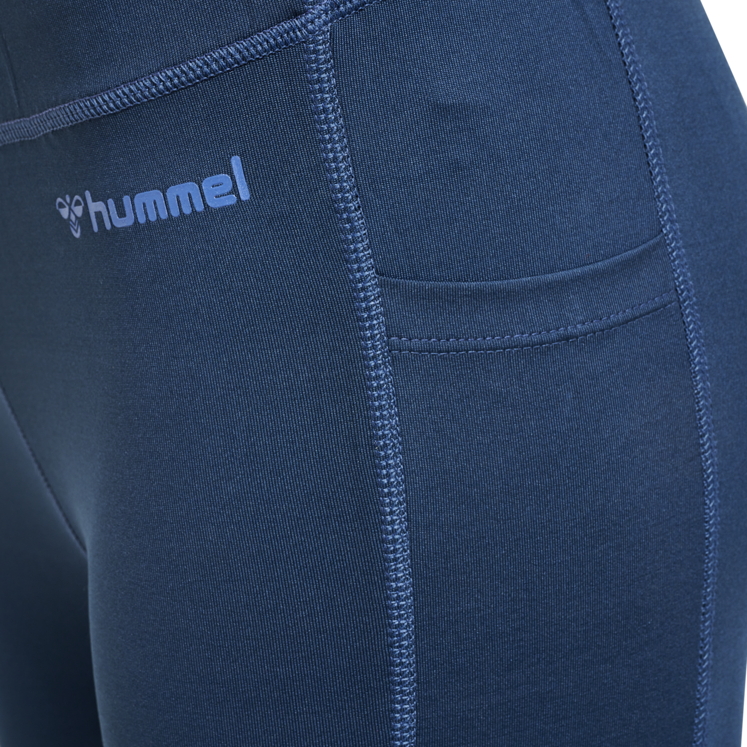hmlMT MABLEY MID WAIST TIGHTS, INSIGNIA BLUE, packshot