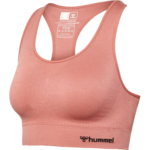 hmlTIF SEAMLESS SPORTS TOP, WITHERED ROSE, packshot