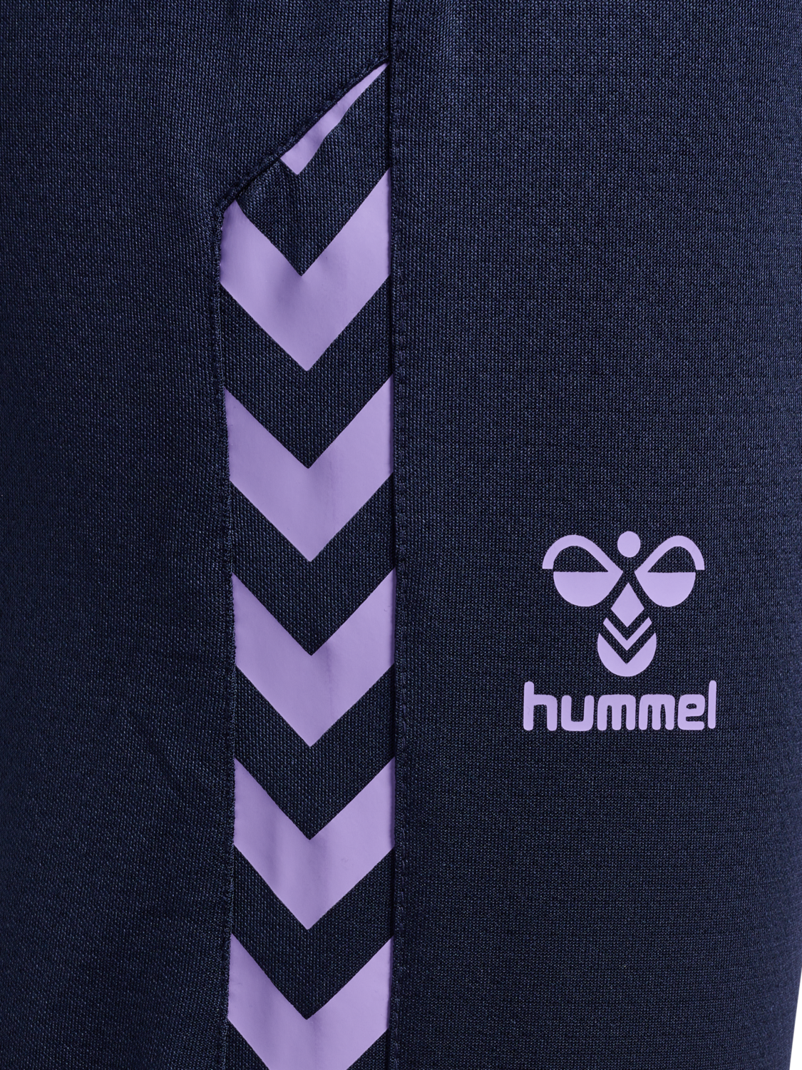 hmlSTALTIC TRAINING PANTS WOMAN, MARINE/PAISLEY PURPLE, packshot