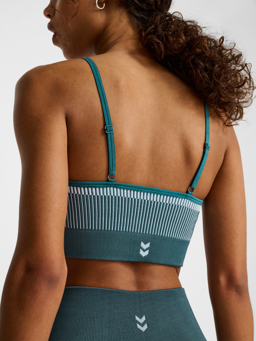 hmlYOGA SEAMLESS LOW SUPPORT BRA, STARGAZER, model