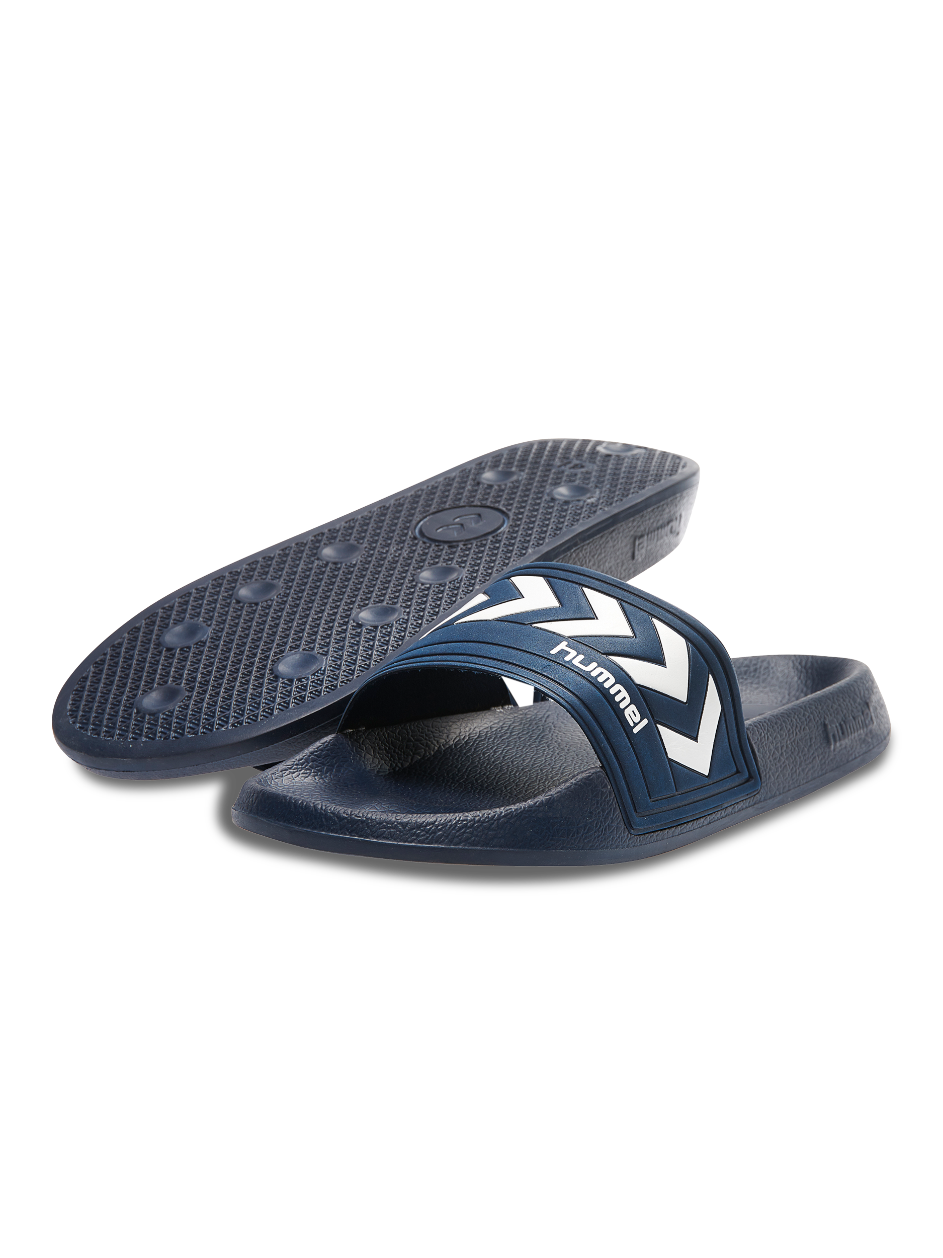 LARSEN SLIPPER, DRESS BLUE/WHITE, packshot