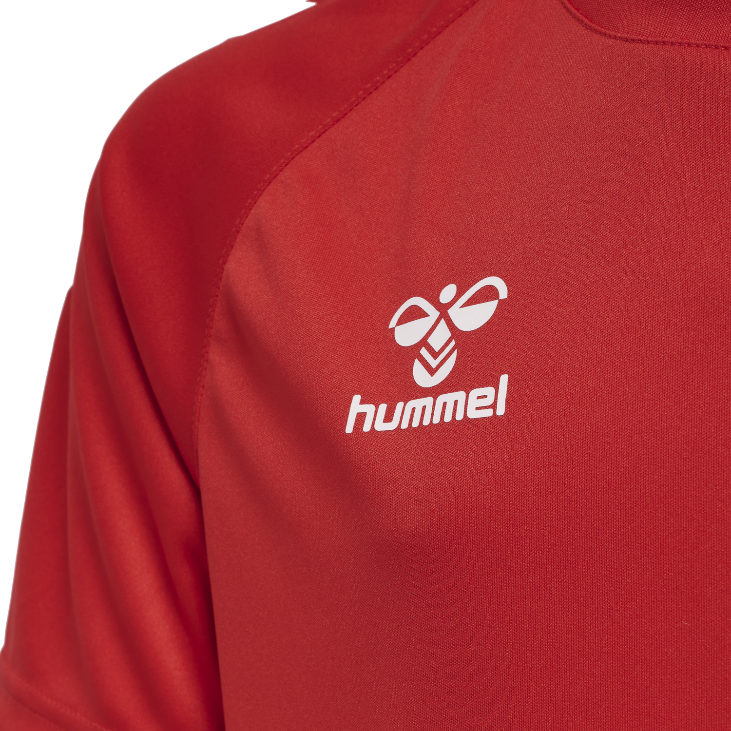 hmlCORE XK CORE POLY TEE S/S KIDS, TRUE RED, packshot