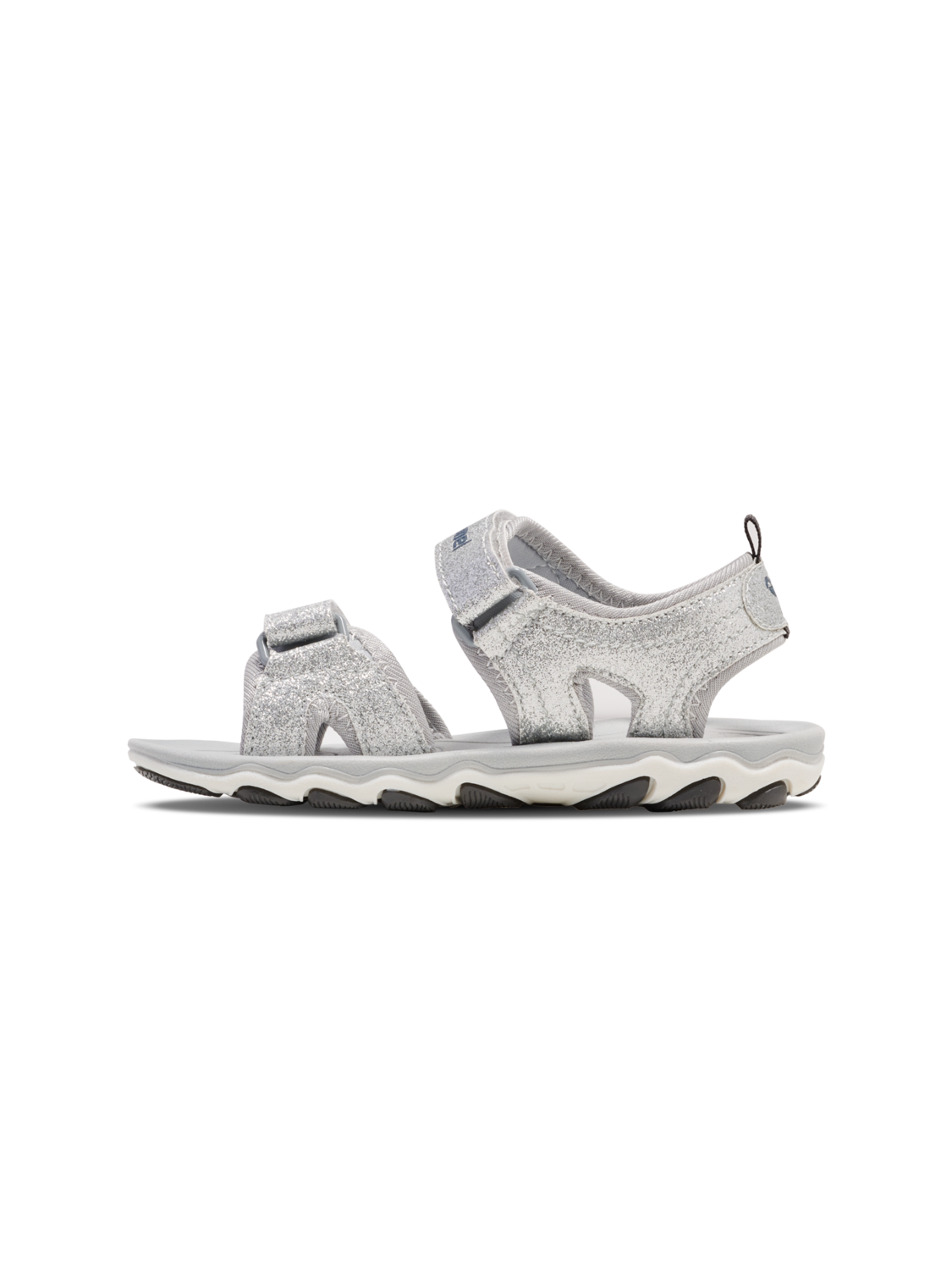 SANDAL GLITTER JR, SILVER, packshot
