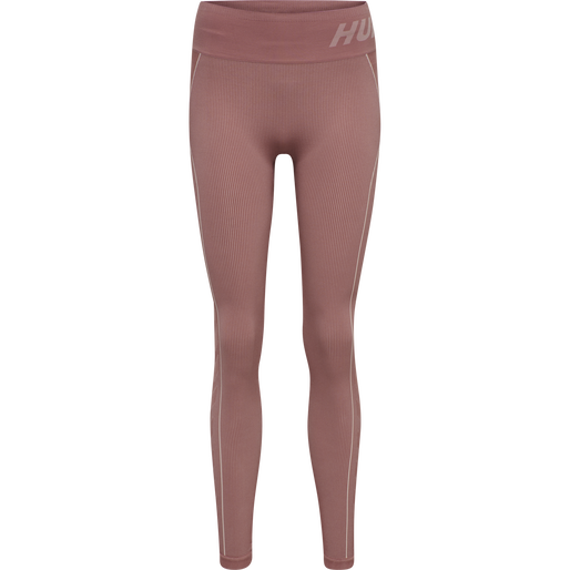 hmlTE CHRISTEL SEAMLESS MW TIGHTS, WITHERED ROSE, packshot