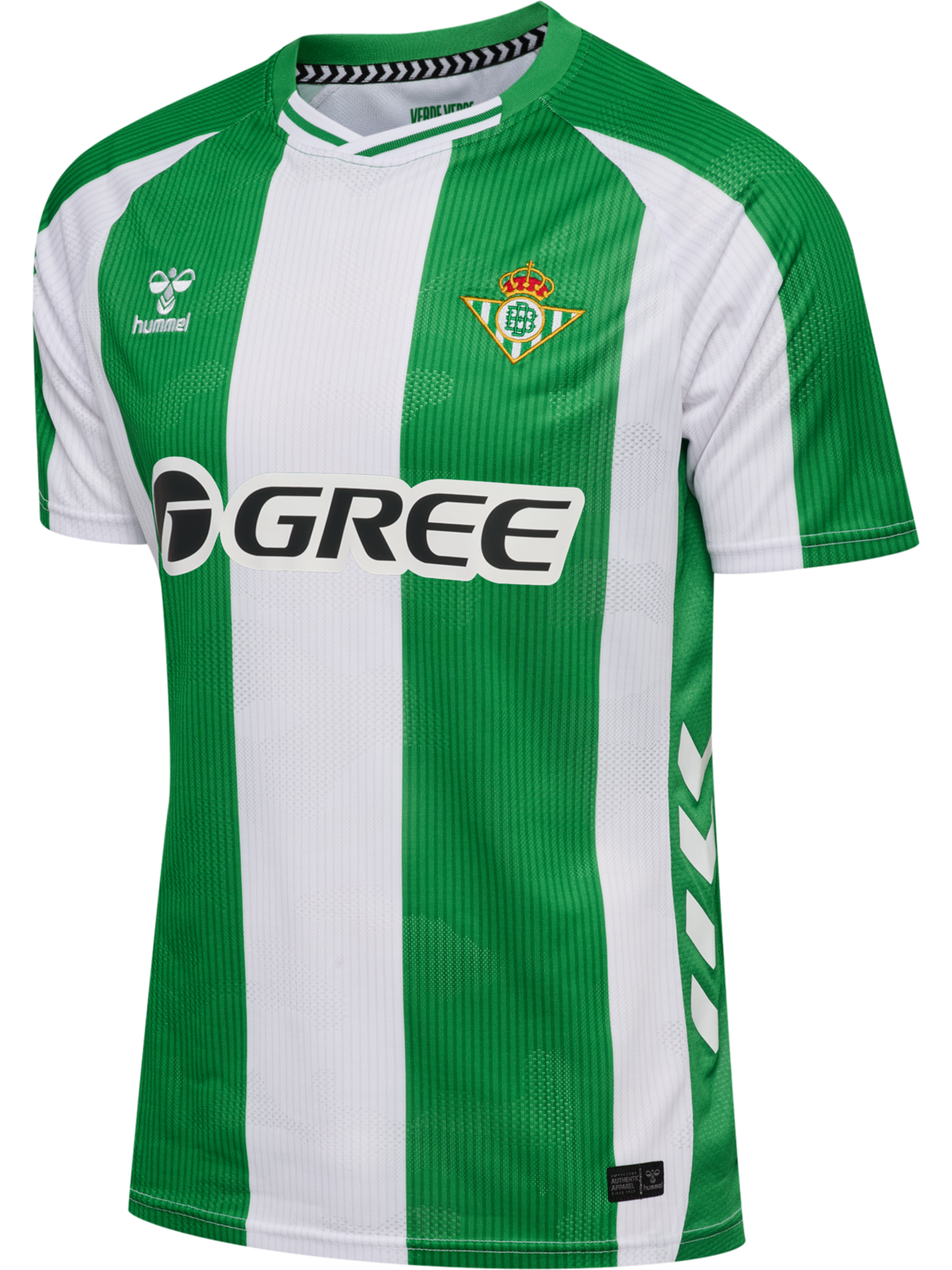 RBB 25/26 HOME JERSEY S/S, FERN GREEN/WHITE, packshot