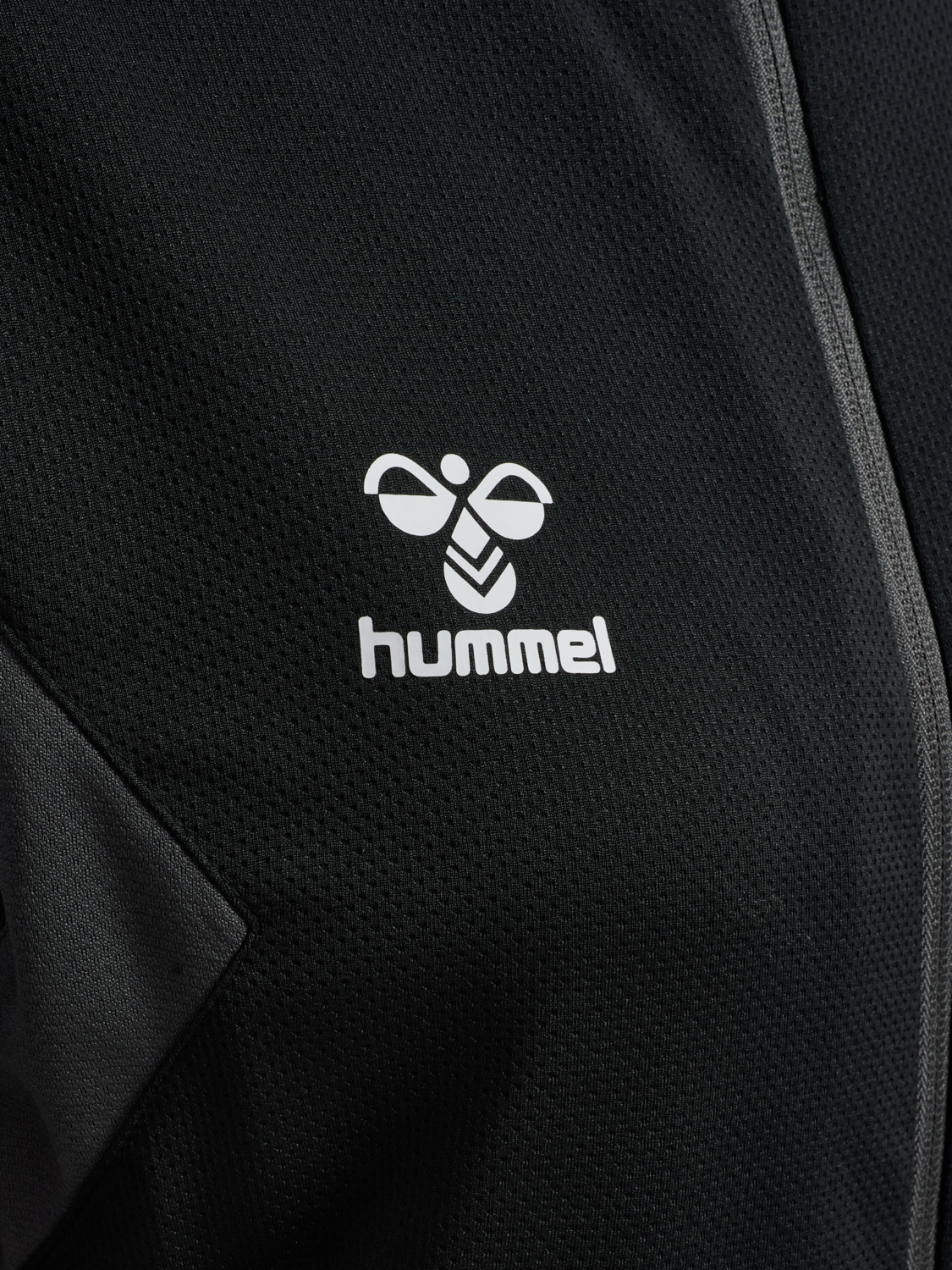 hmlAUTHENTIC PL ZIP HOODIE WOMAN, BLACK, packshot