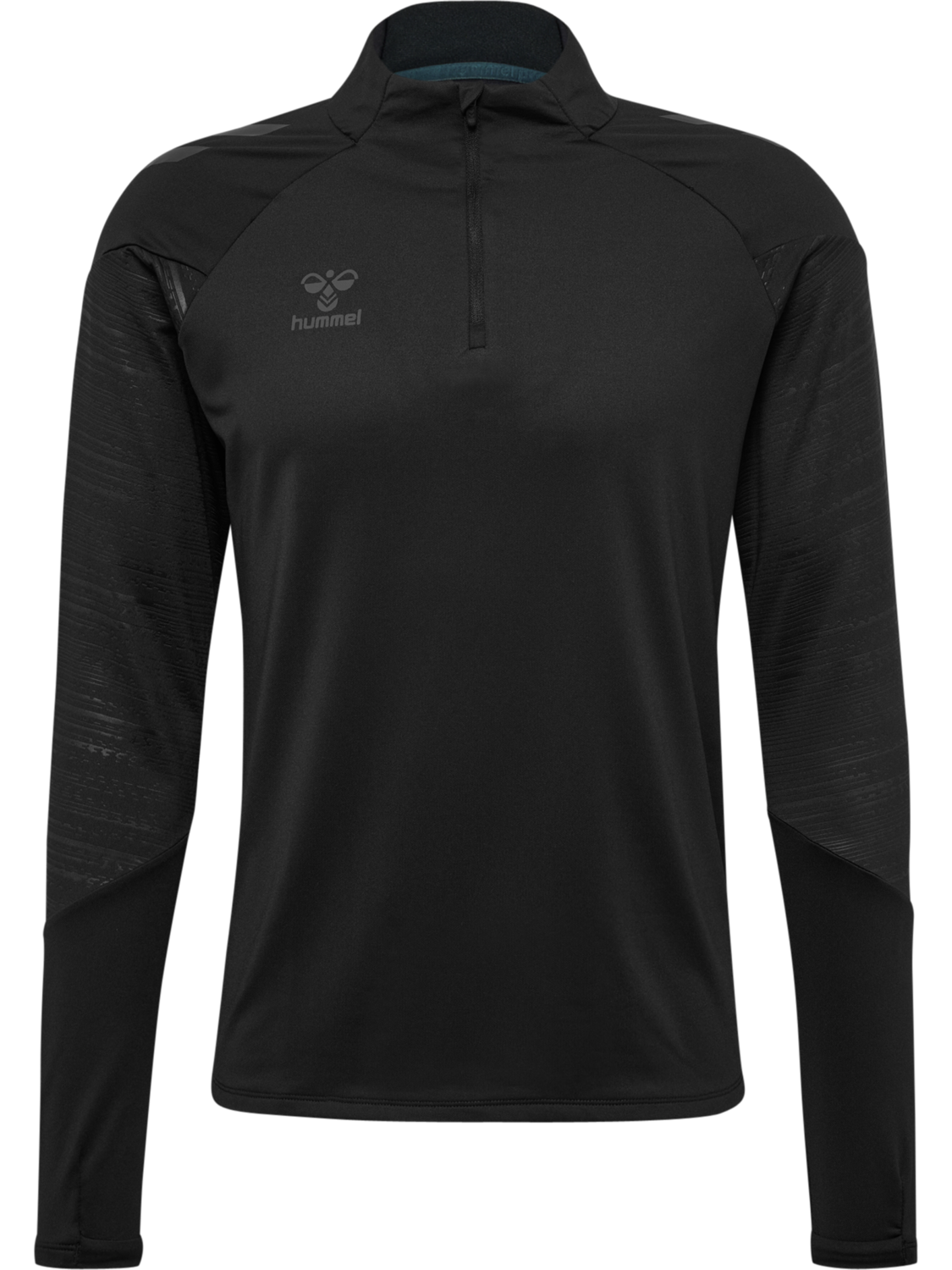 hmlPRO TRAINING HALF ZIP, BLACK, packshot