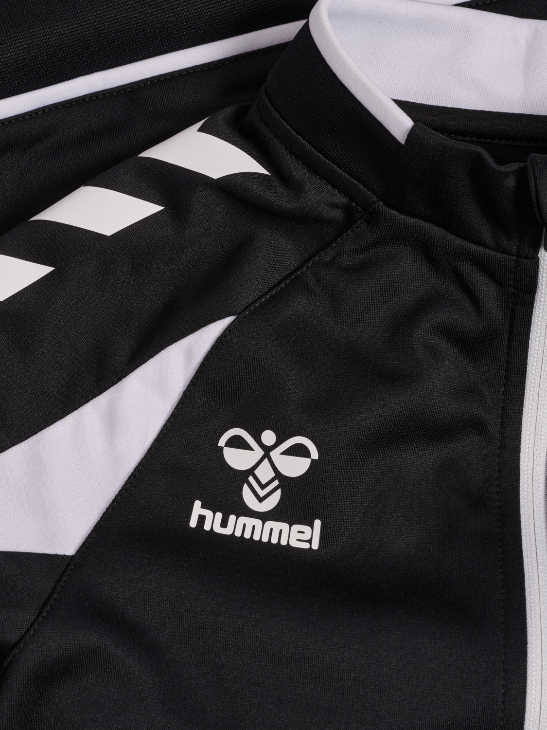 hmlCORE 2.0 TRACK ZIP JACKET KIDS, BLACK/WHITE, packshot