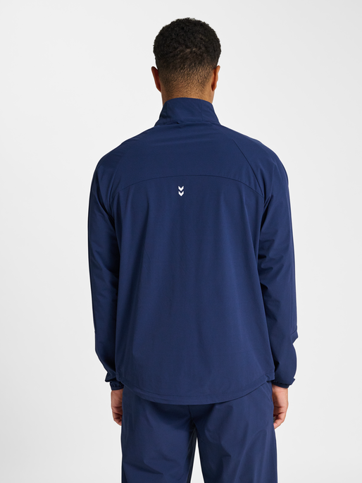 hmlPULSE JACKET, DRESS BLUES, model