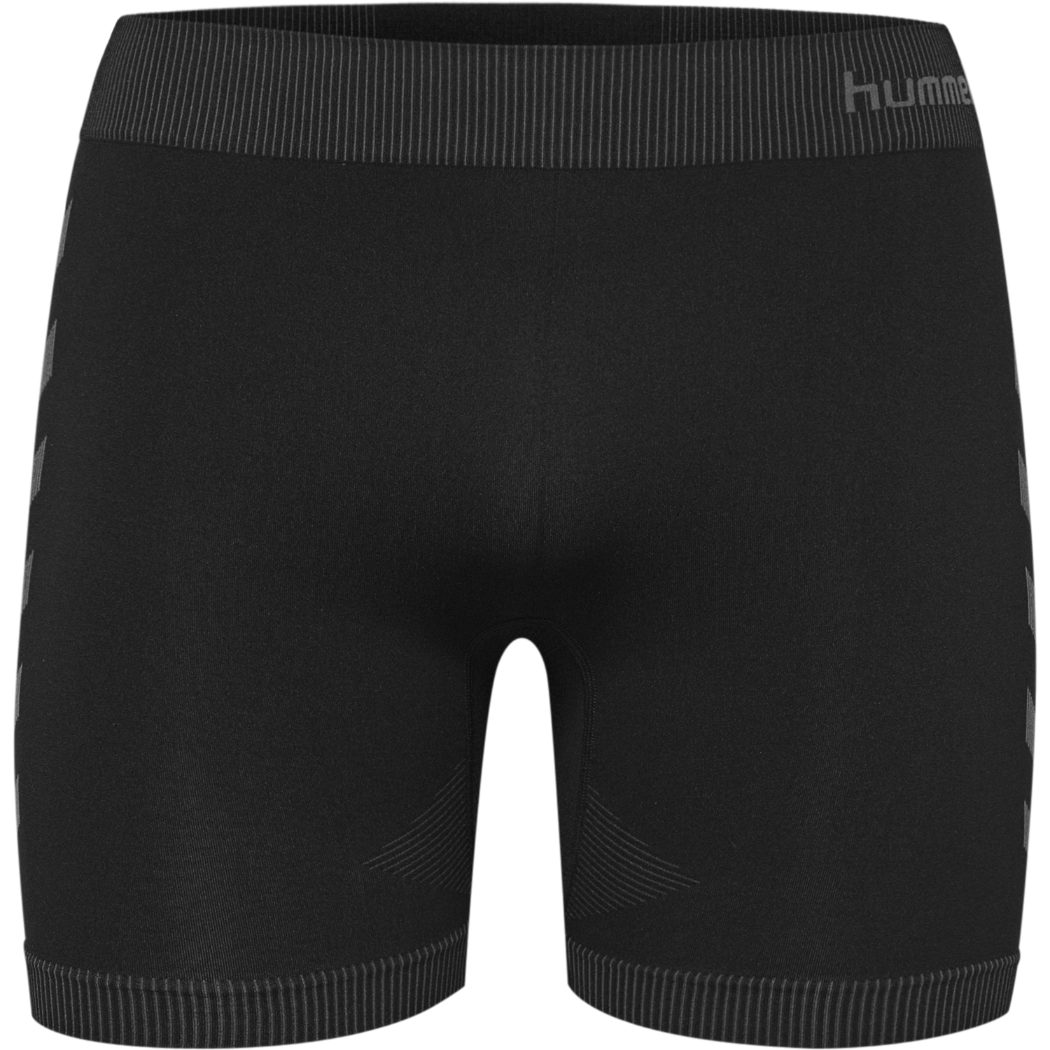 HUMMEL FIRST SEAMLESS SHORT TIGHTS, BLACK, packshot