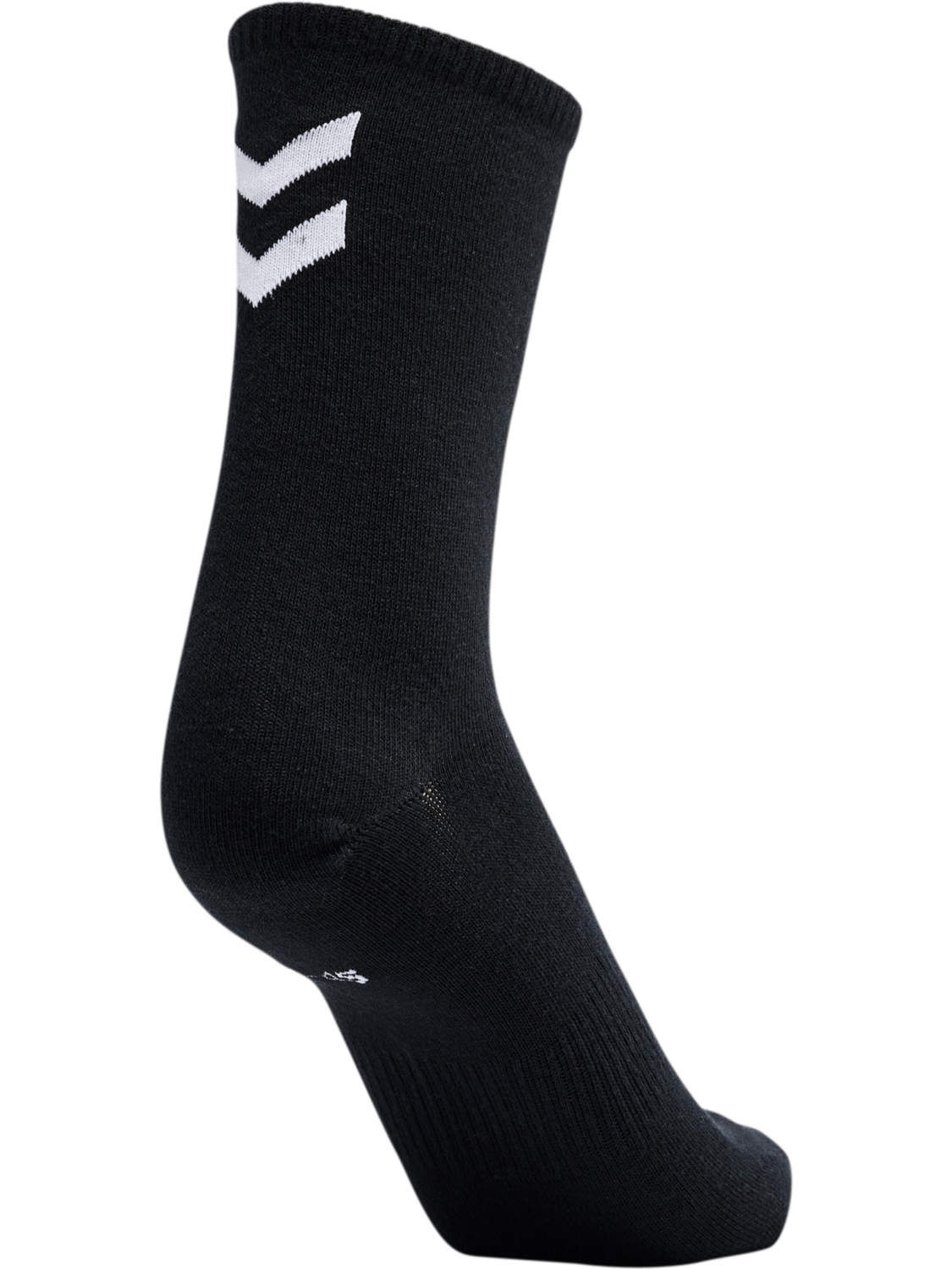 hmlCHEVRON 3-PACK SOCKS, BLACK, packshot
