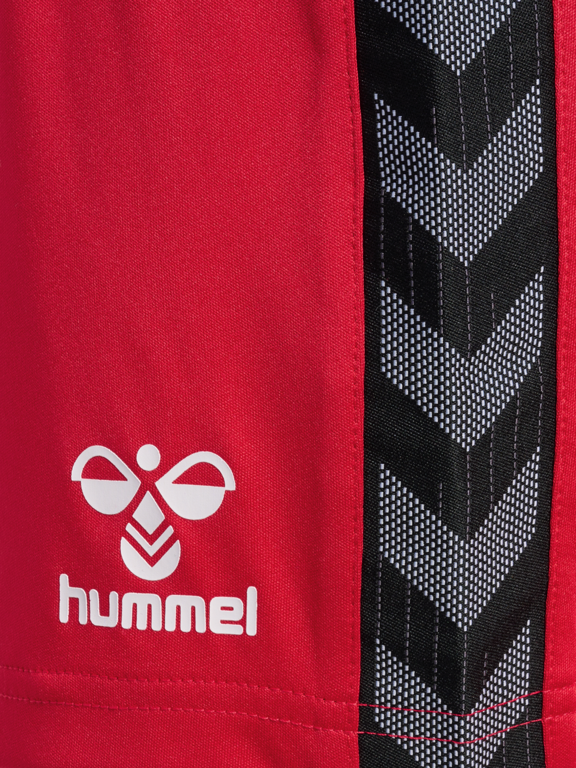 hmlAUTHENTIC PL SHORTS WOMAN, TRUE RED, packshot