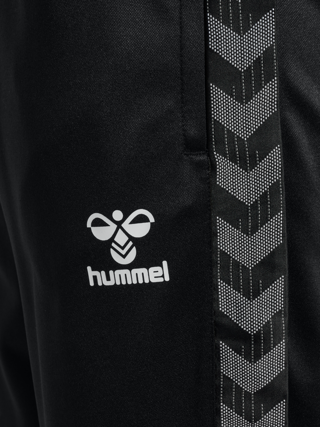 hmlAUTHENTIC TRAINING PANTS, BLACK, packshot
