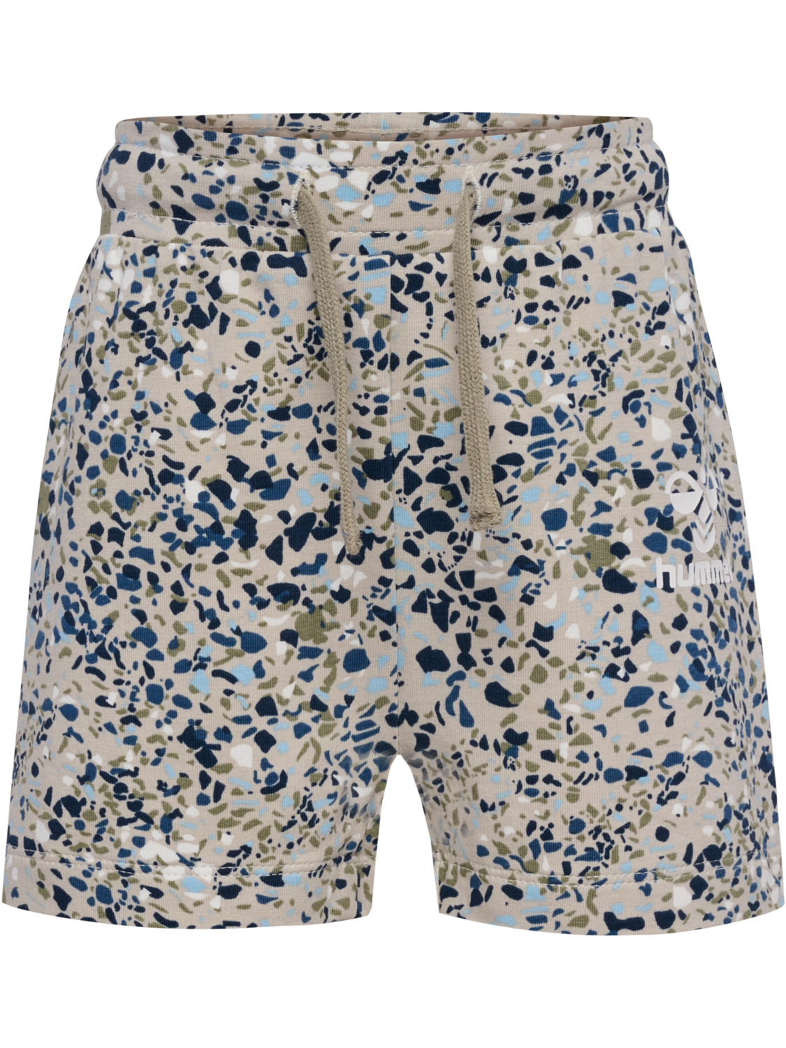 hmlPERSON AOP SHORTS, SILVER LINING, packshot