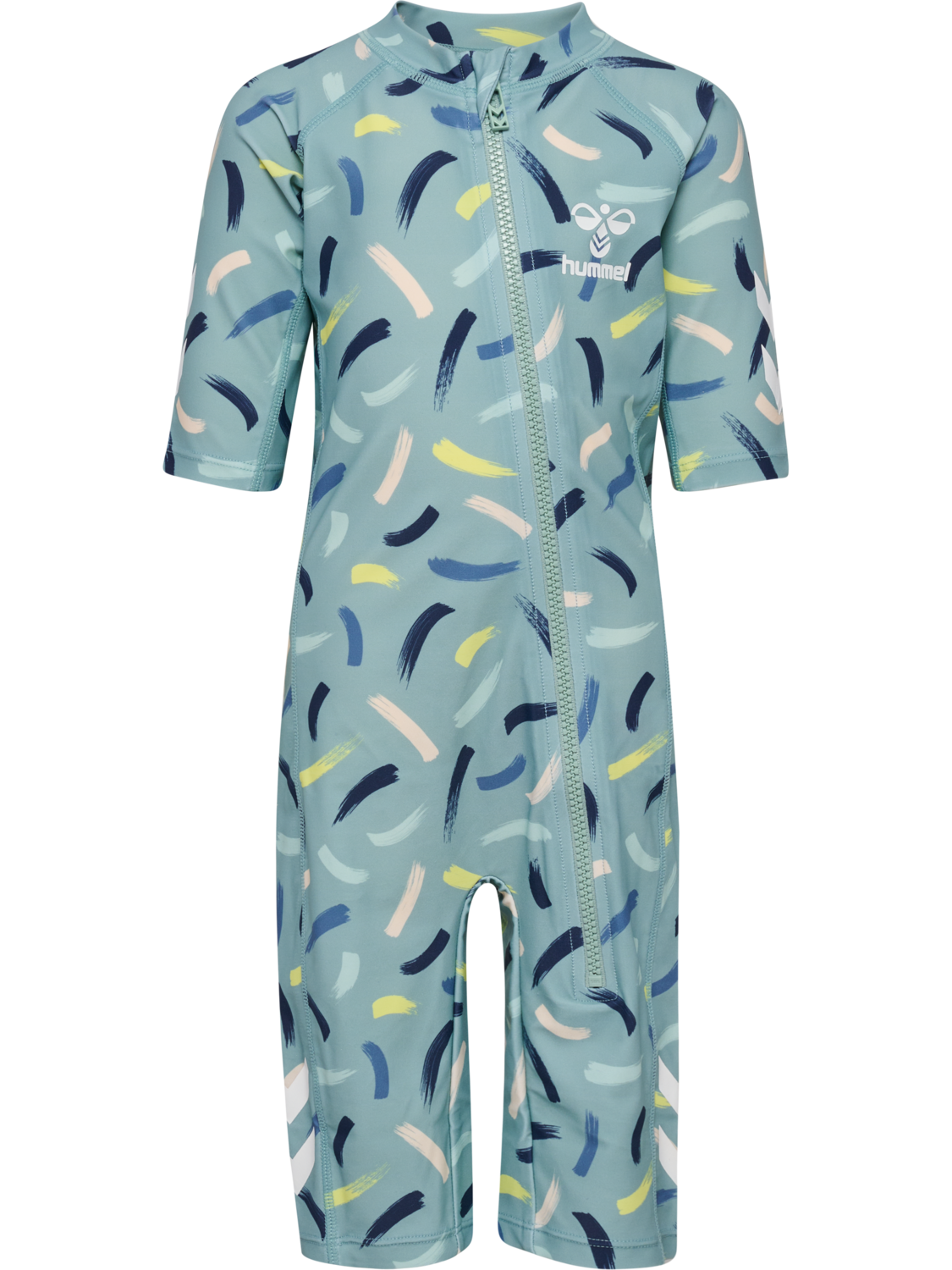 hmlMORGAT SWIM SUIT, BLUE SURF, packshot