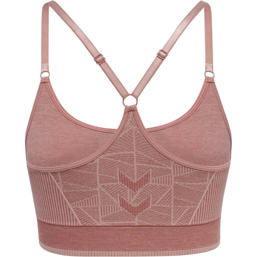 hmlMT ENERGY SEAMLESS SPORTS TOP, WITHERED ROSE, packshot