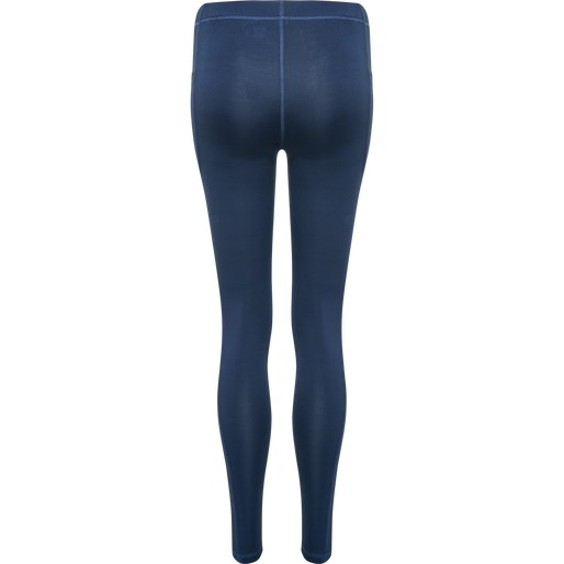 hmlMT MABLEY MID WAIST TIGHTS, INSIGNIA BLUE, packshot