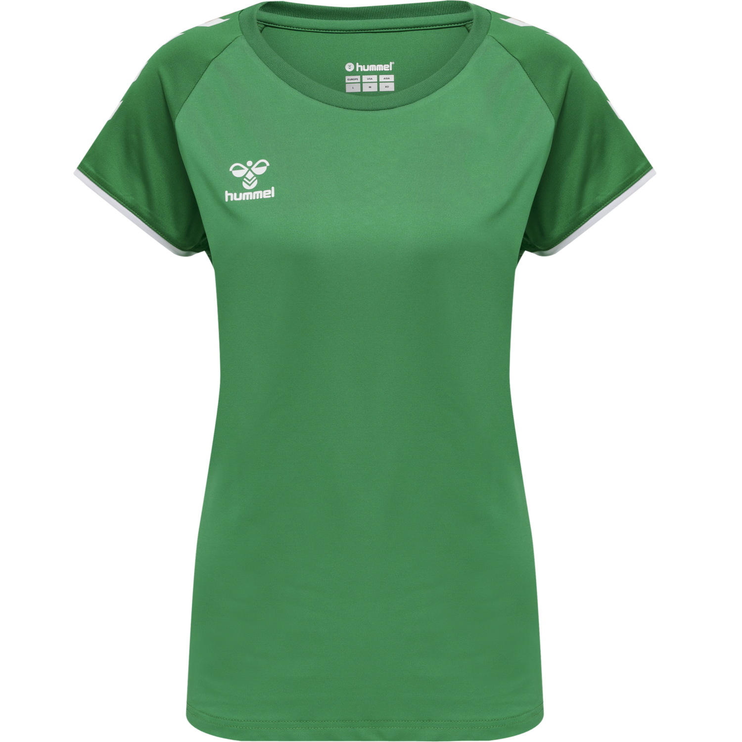 hmlCORE VOLLEY STRETCH TEE WO, JELLY BEAN, packshot