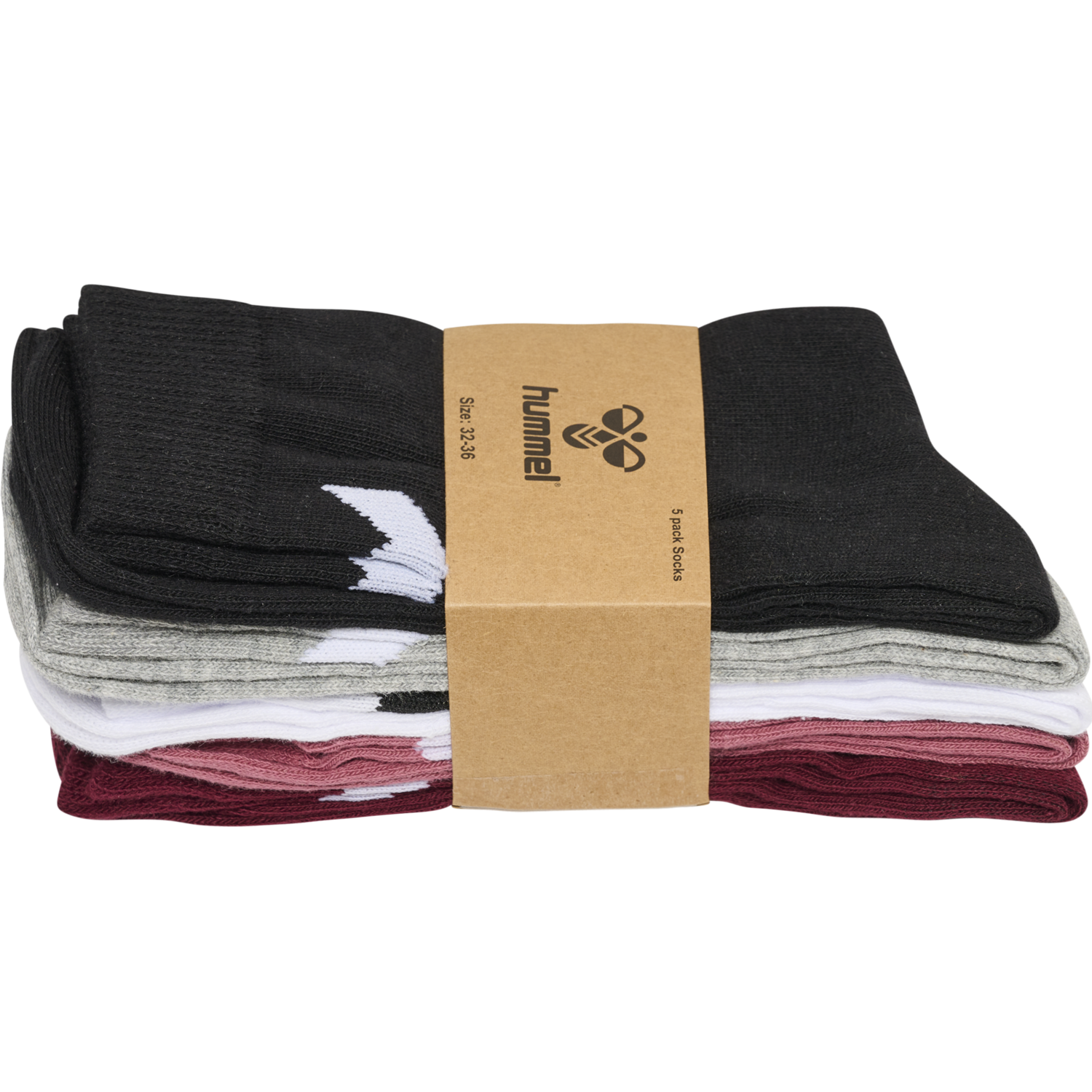hmlMAKE MY DAY SOCK 5-PACK, DECO ROSE, packshot
