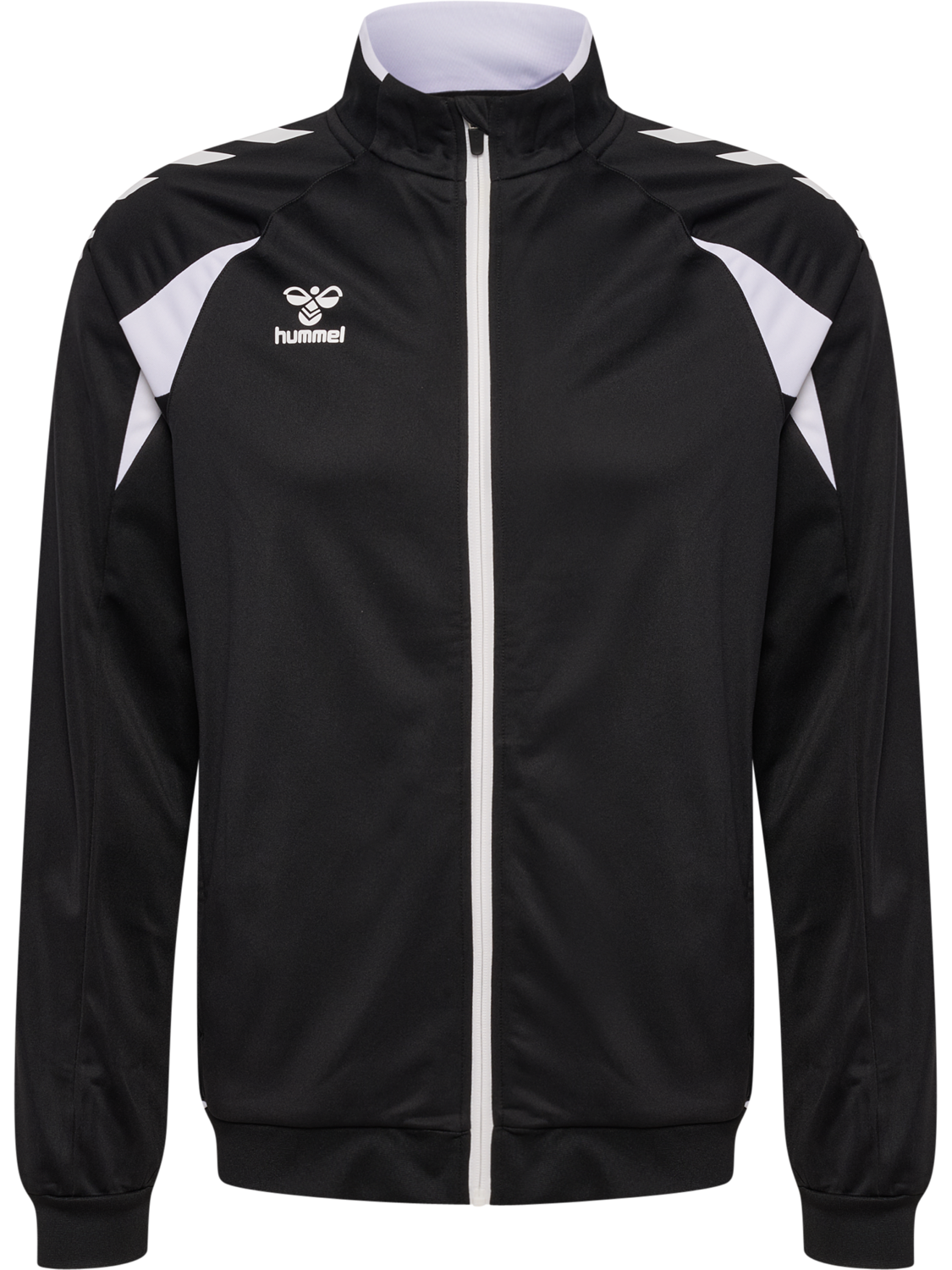 hmlCORE 2.0 TRACK ZIP JACKET, BLACK/WHITE, packshot