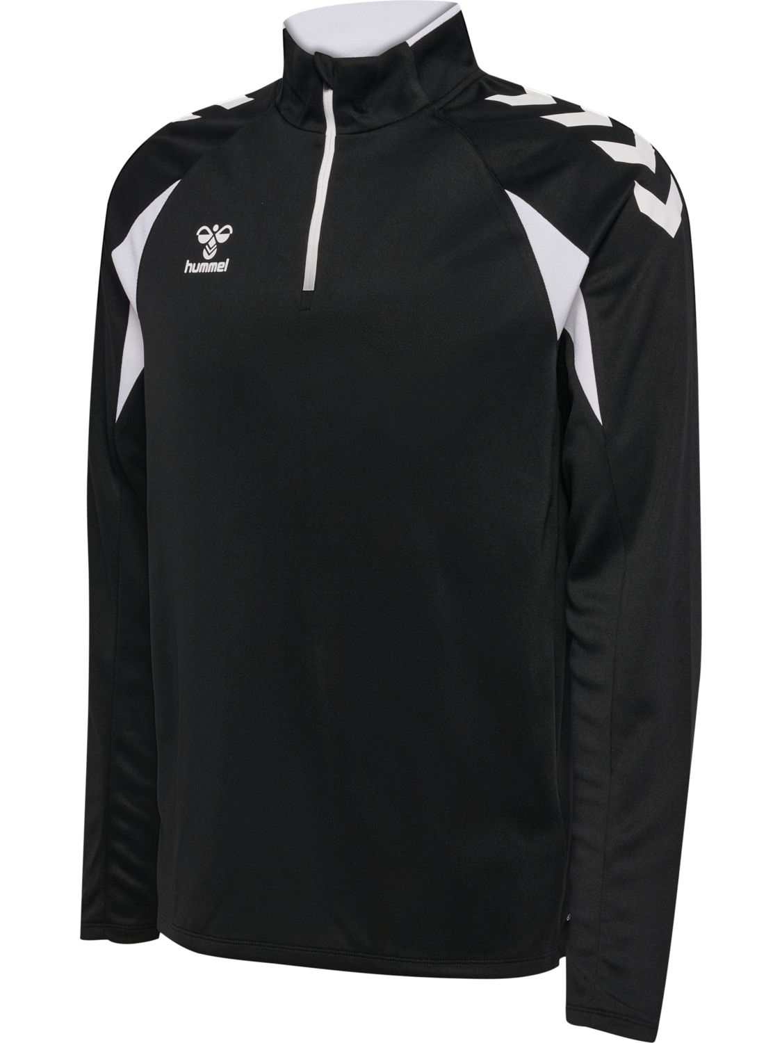hmlCORE 2.0 HALF ZIP, BLACK/WHITE, packshot
