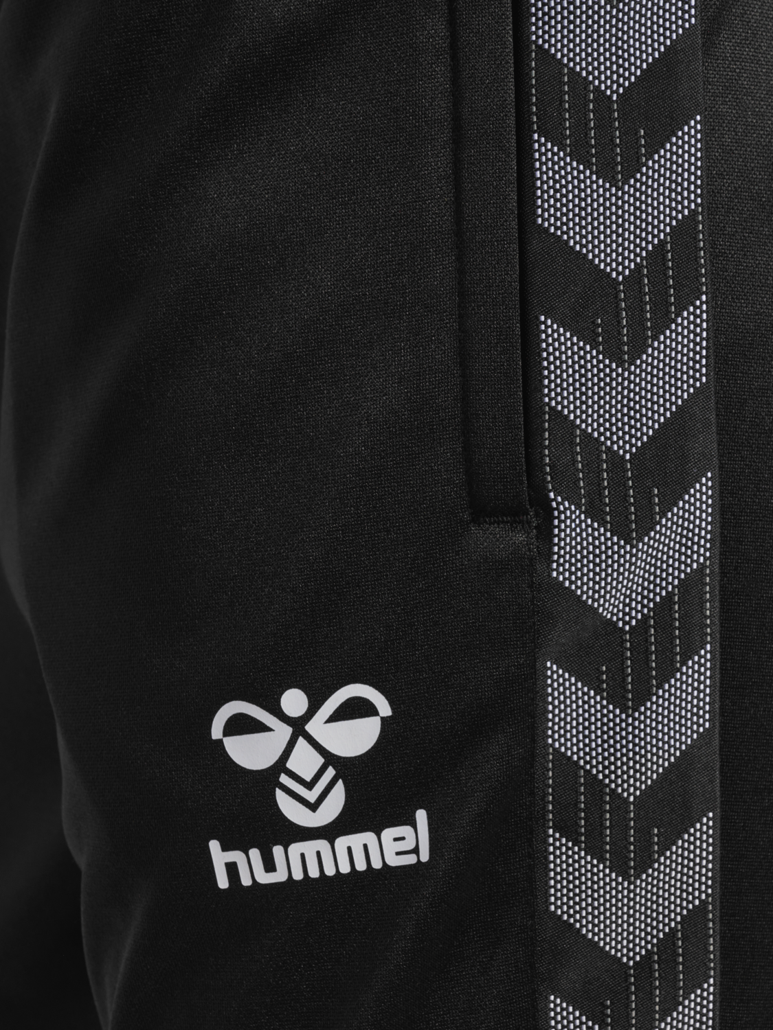 hmlAUTHENTIC 3/4 PANTS, BLACK, packshot
