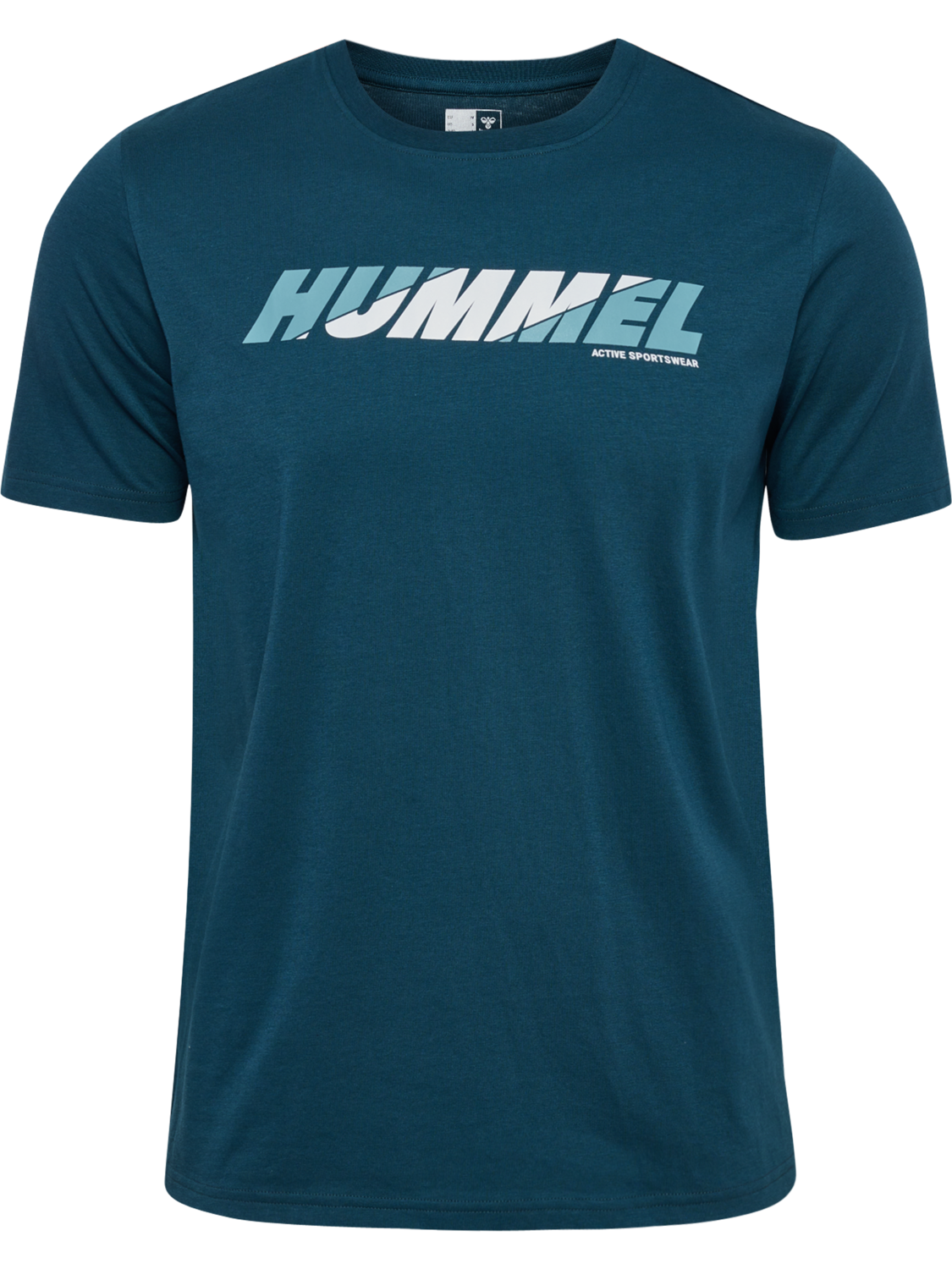 hmlGRAPHIC BOLD LOGO TEE, REFLECTING POND, packshot